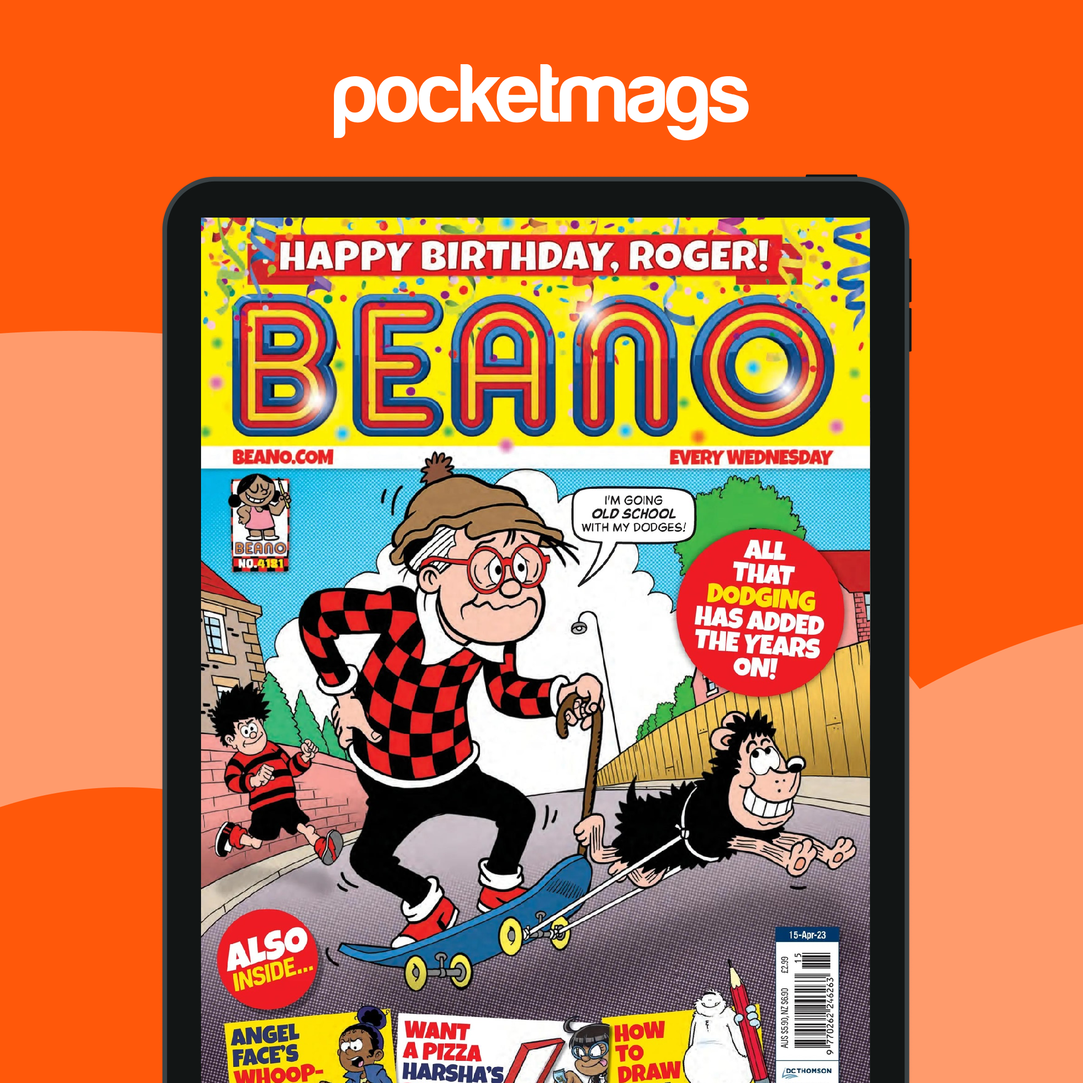 Beano Magazine - 15/04/2023 Back Issue