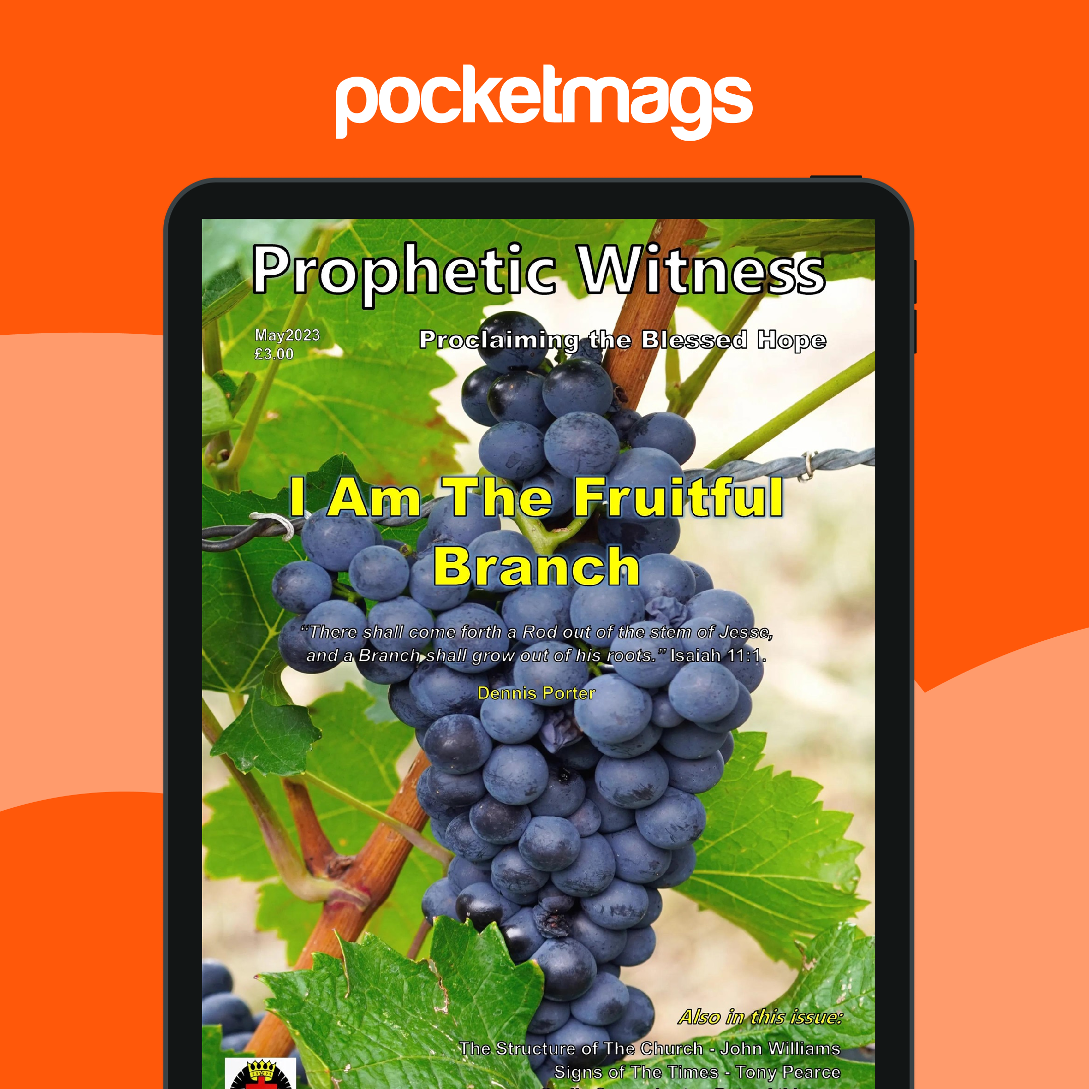 Prophetic Witness Magazine Prophetic Witness Magazine Back Issue