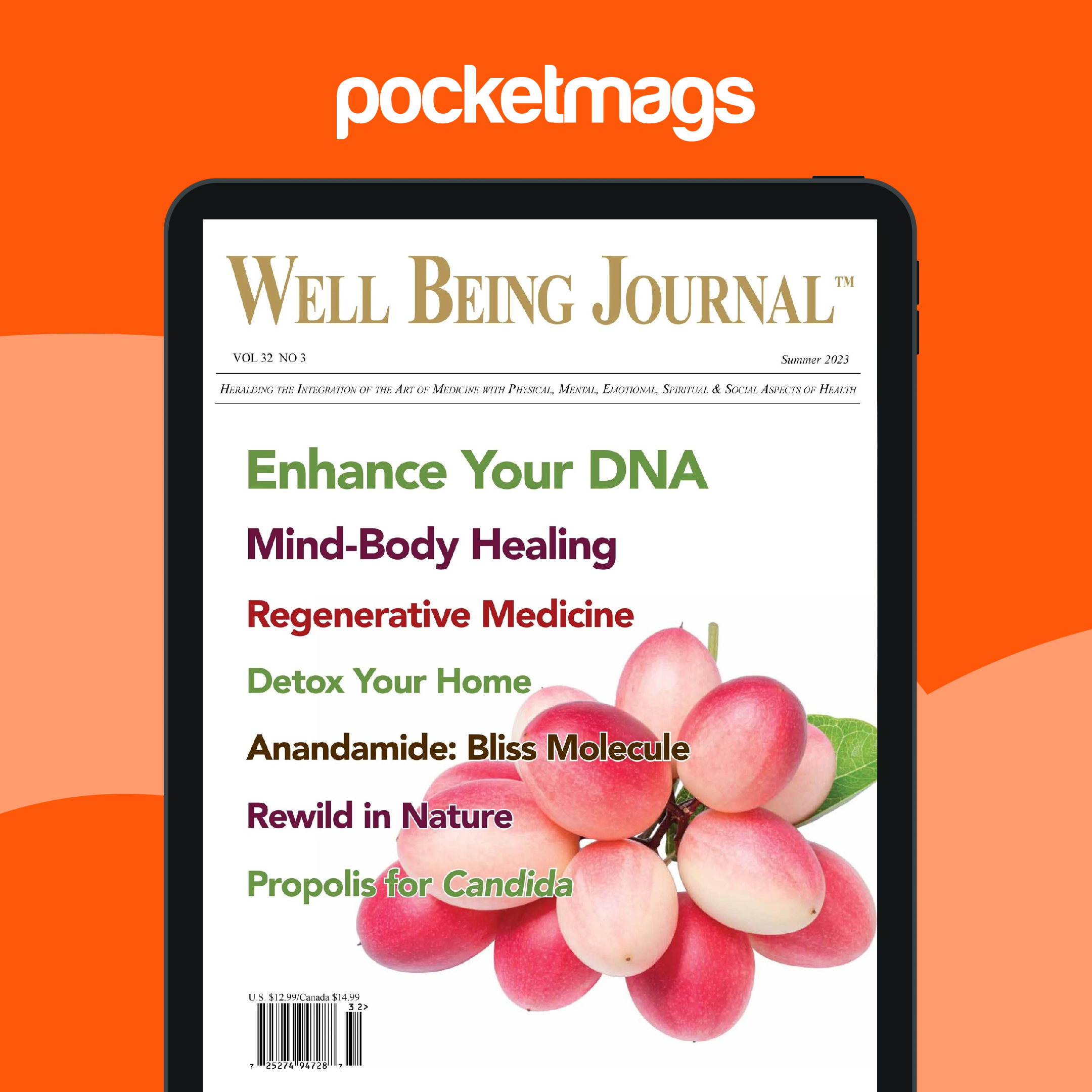 Picture of Well Being Journal Magazine - Summer 2023 Back Issue