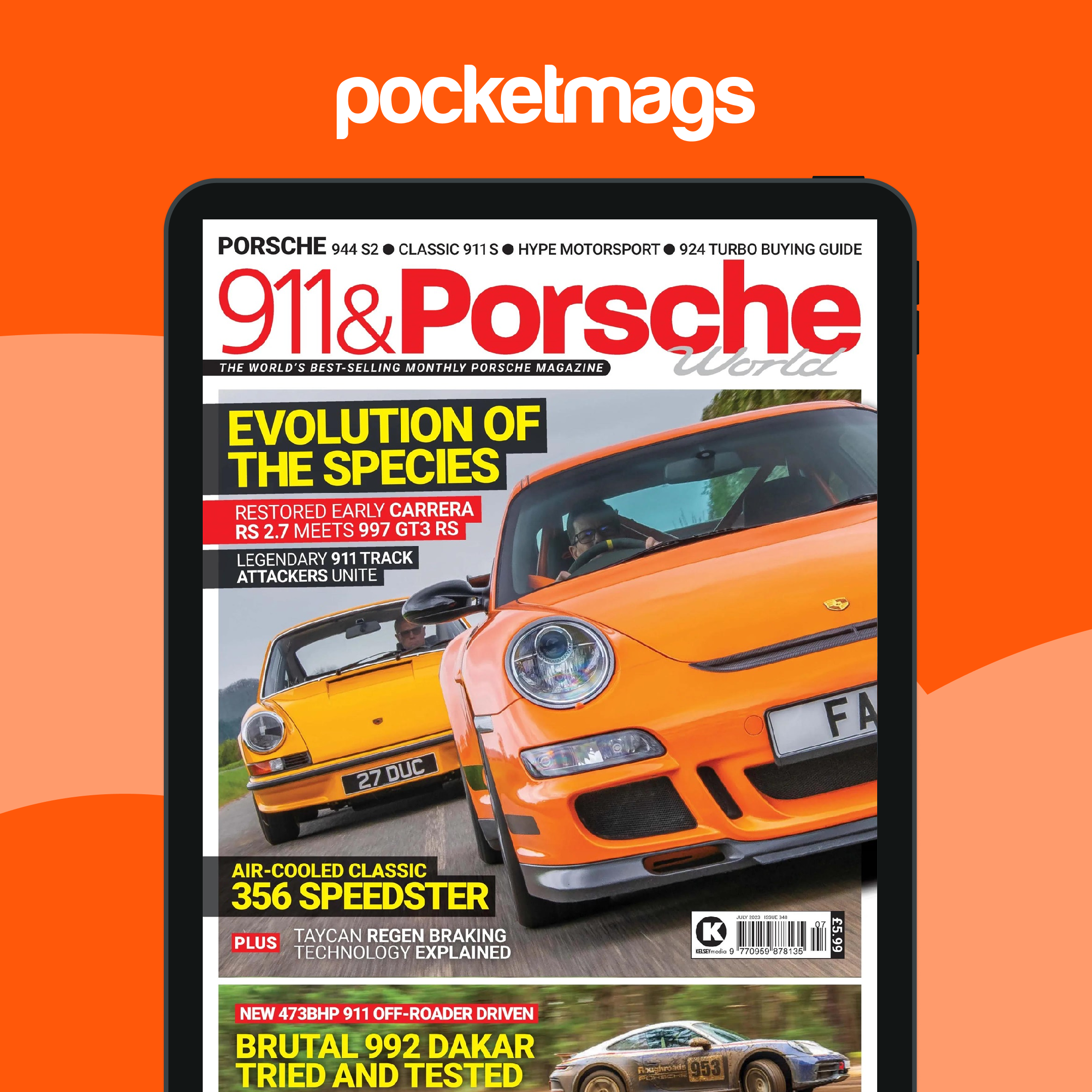 911 & Porsche World Magazine - Jul-23 Back Issue