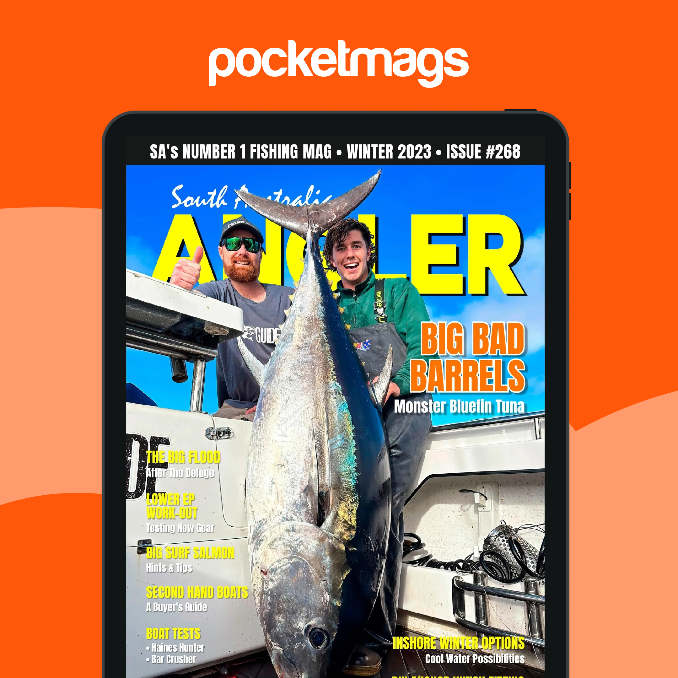 South Australian Angler Magazine - Winter 2023 - Issue #268 Back Issue