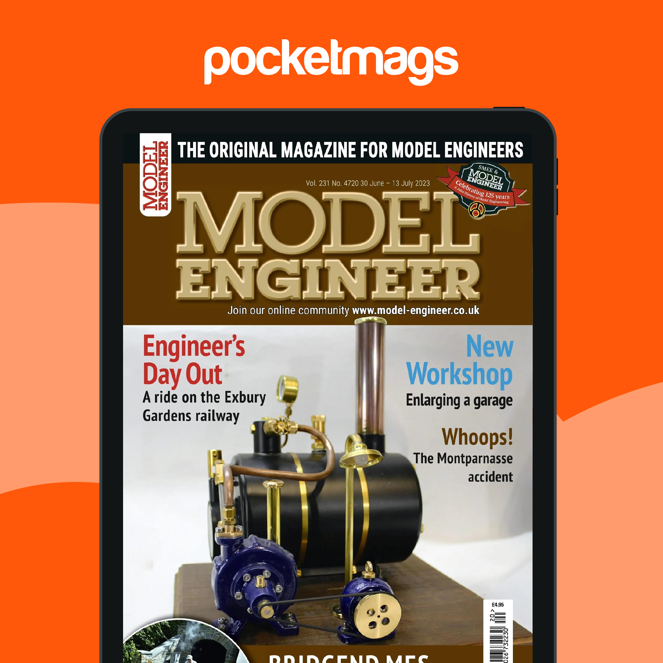 Model Engineer Magazine - Issue 4720 Back Issue