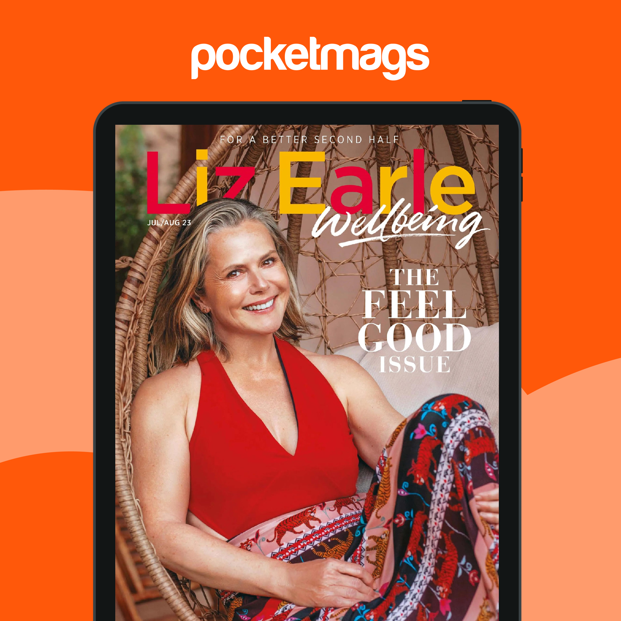 Liz Earle Wellbeing Magazine Jul Aug 2023 Back Issue