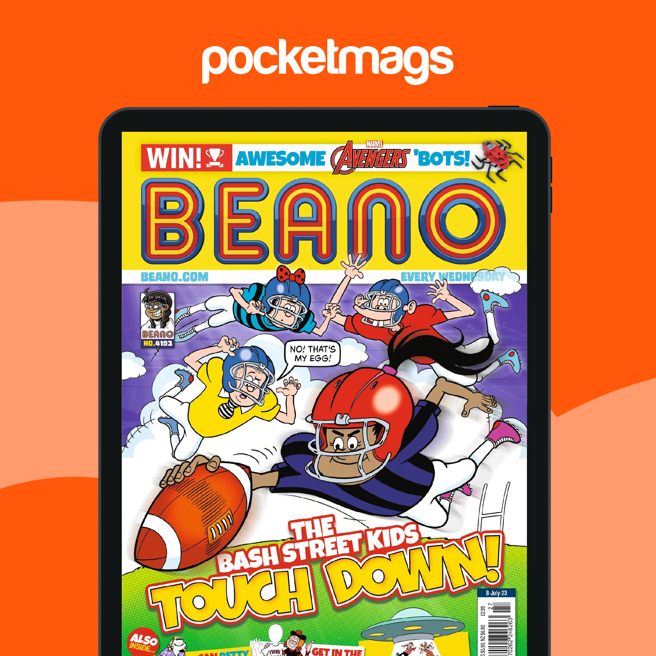 Beano Magazine - 05/07/2023 Back Issue
