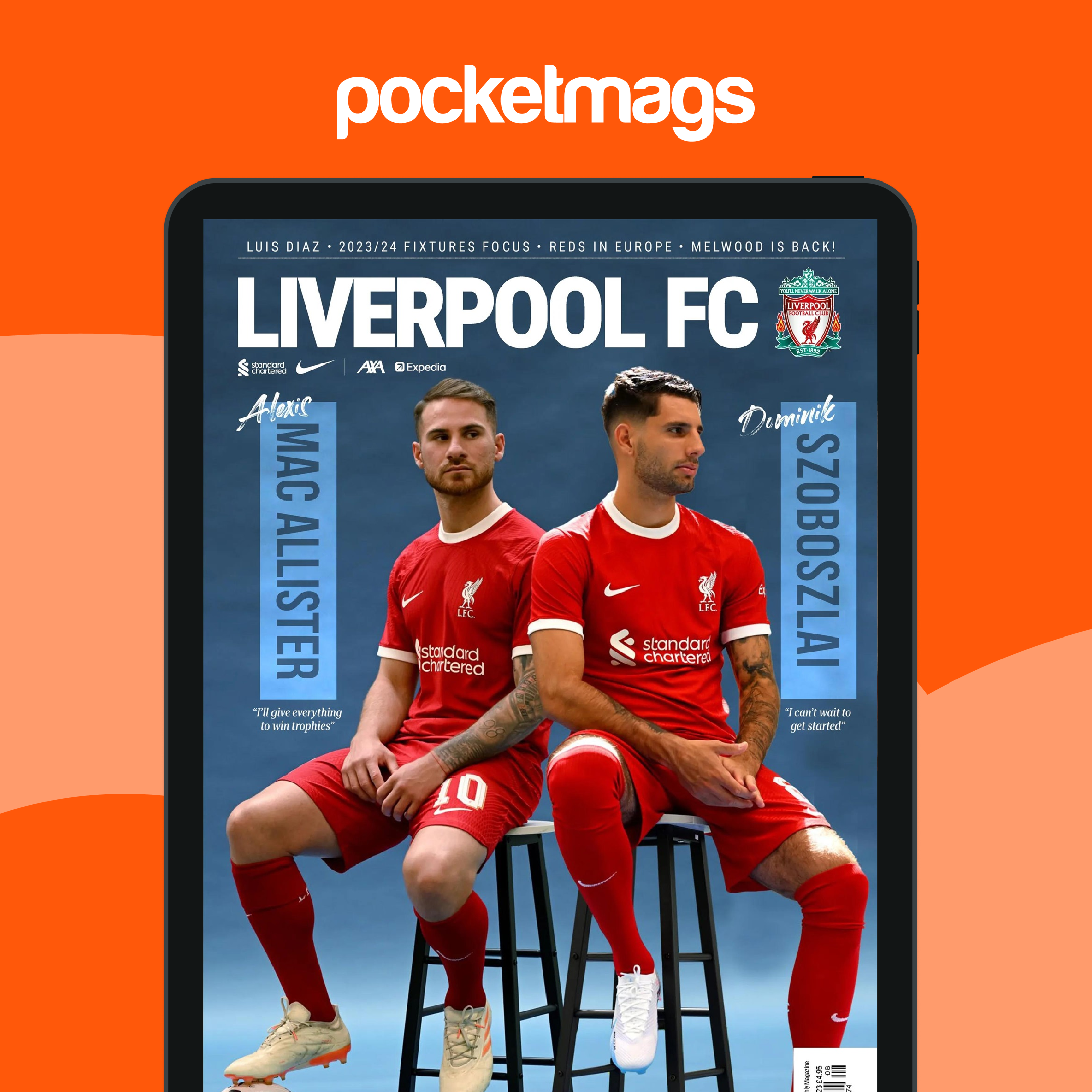 Liverpool FC Magazine Subscriptions and Aug-23 Issue