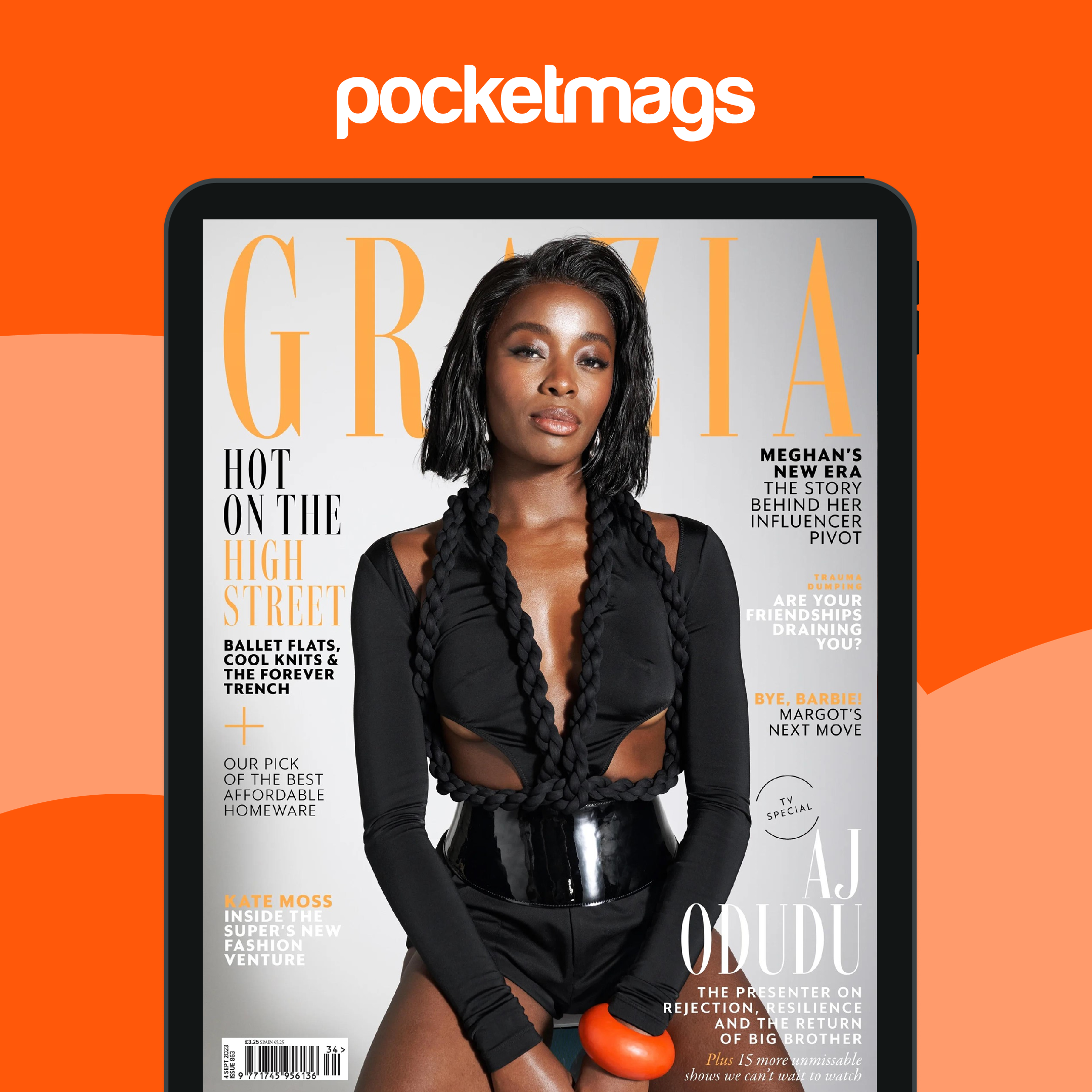 Grazia Magazine 863 Back Issue