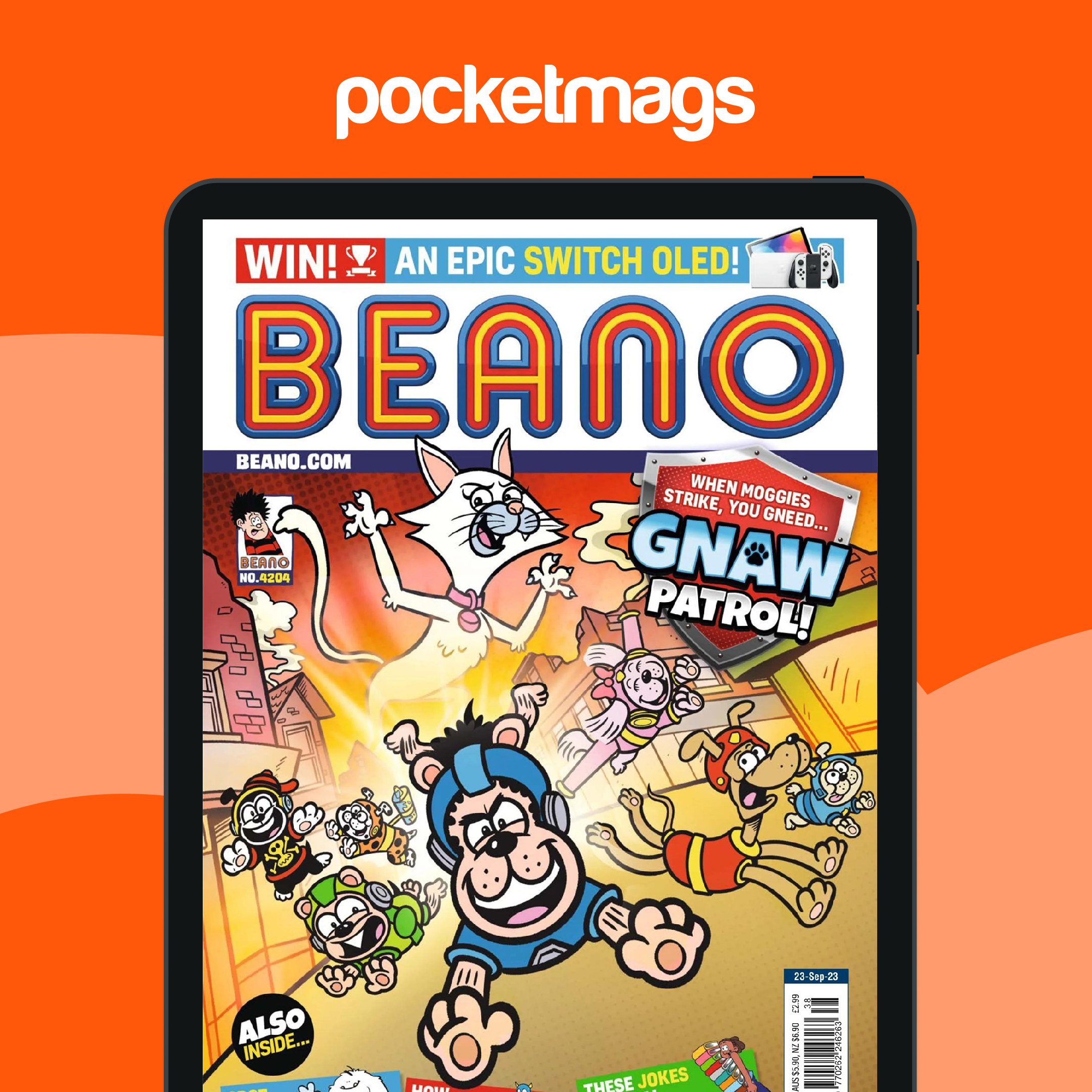 Beano Magazine - 20/09/2023 Back Issue