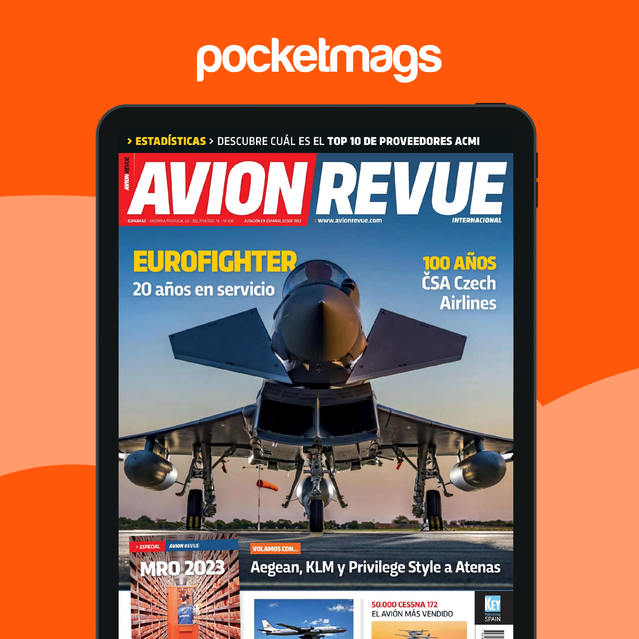 Avion Revue Internacional Magazine - Número 496 Edición anterior