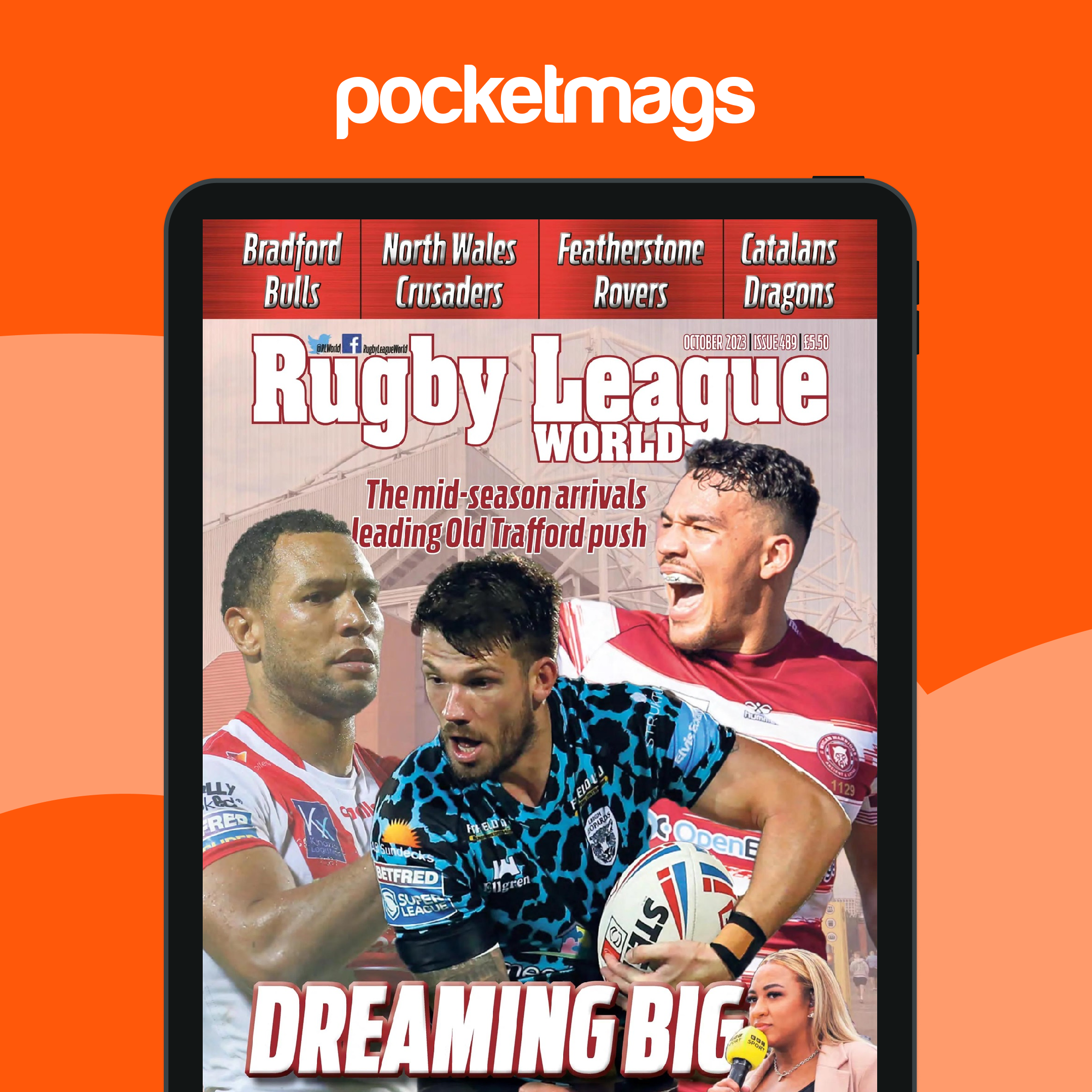 Rugby League World Magazine - 489 Back Issue