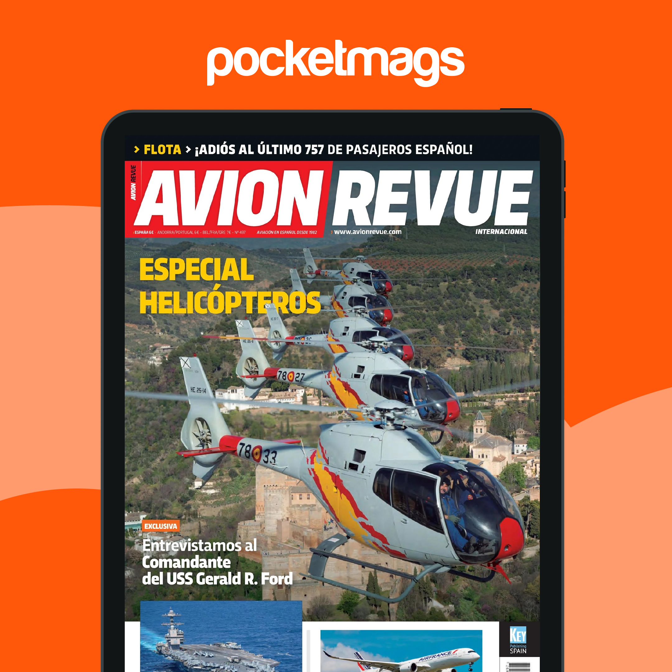 Avion Revue Internacional Magazine - Número 497 Back Issue