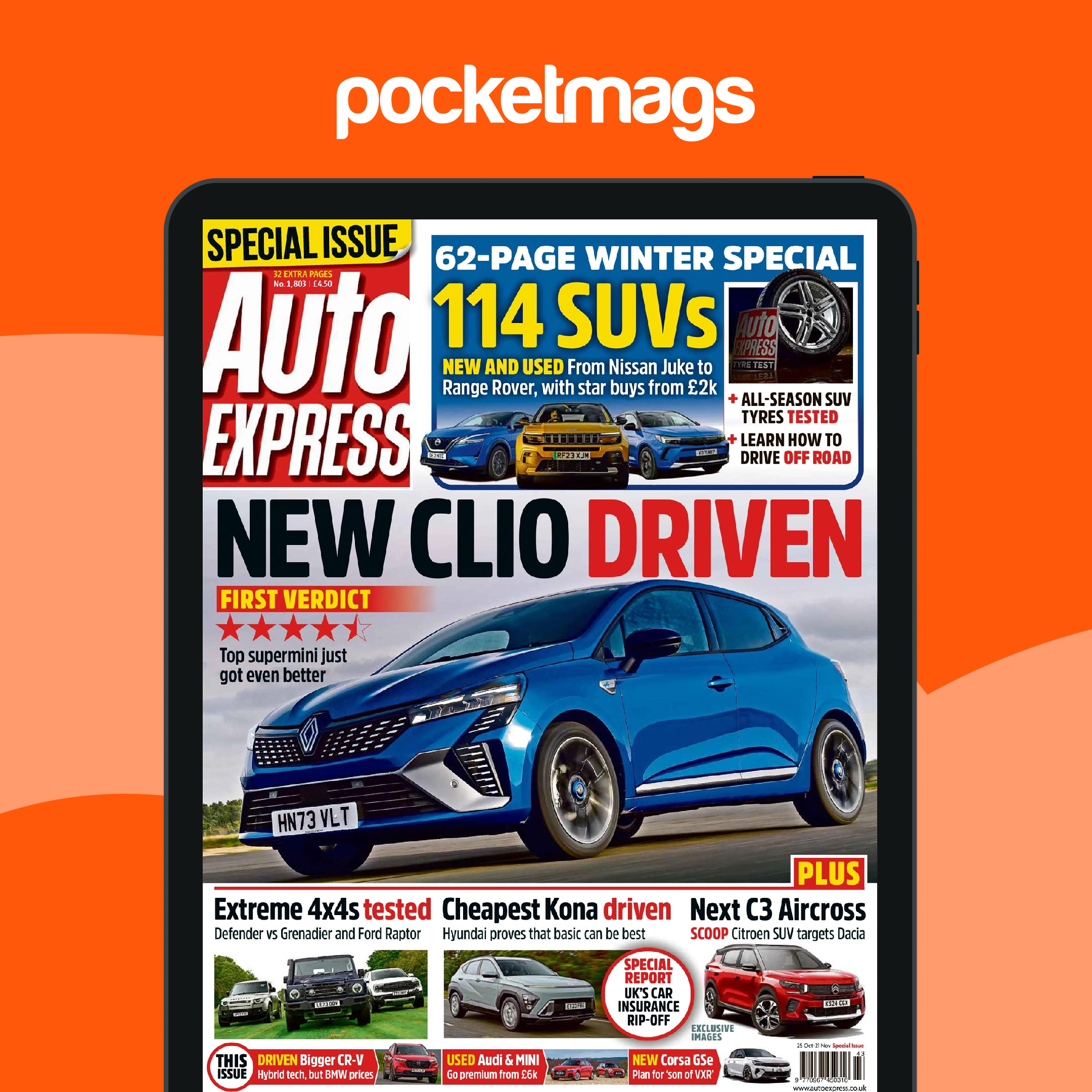 Auto Express Magazine - 26/10/2023 Back Issue