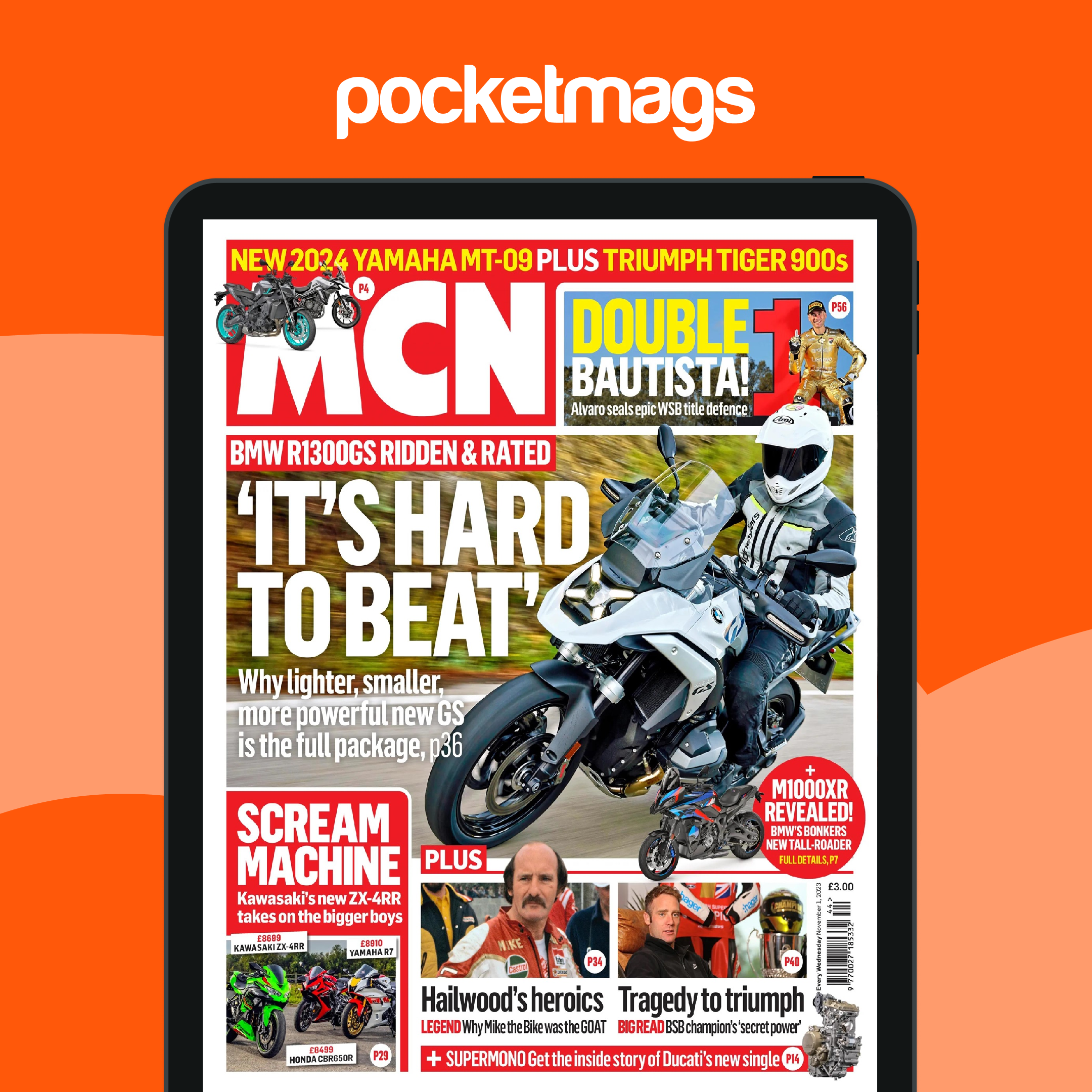MCN Magazine - 1-Nov-2023 Back Issue