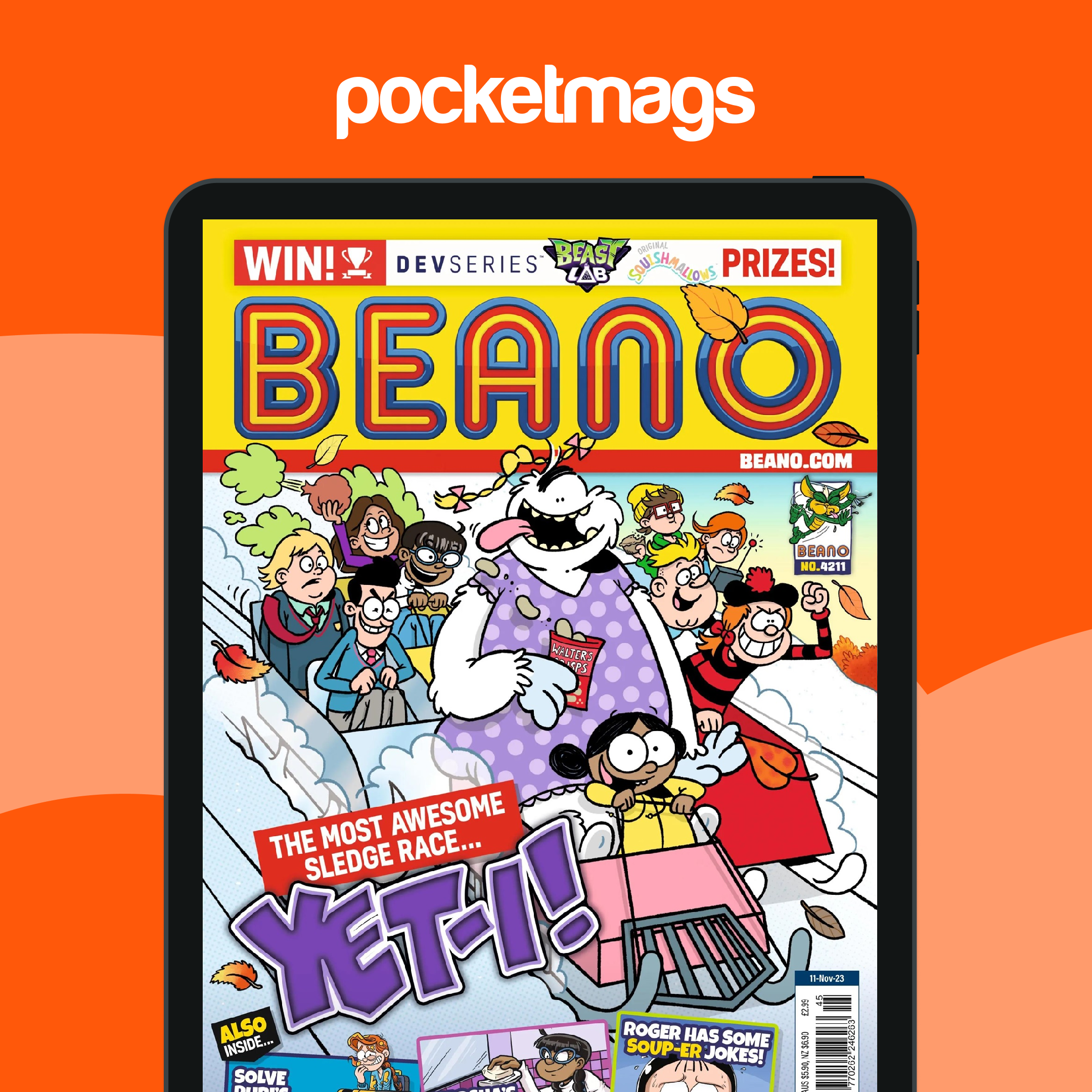 Beano Magazine - 08/11/2023 Back Issue