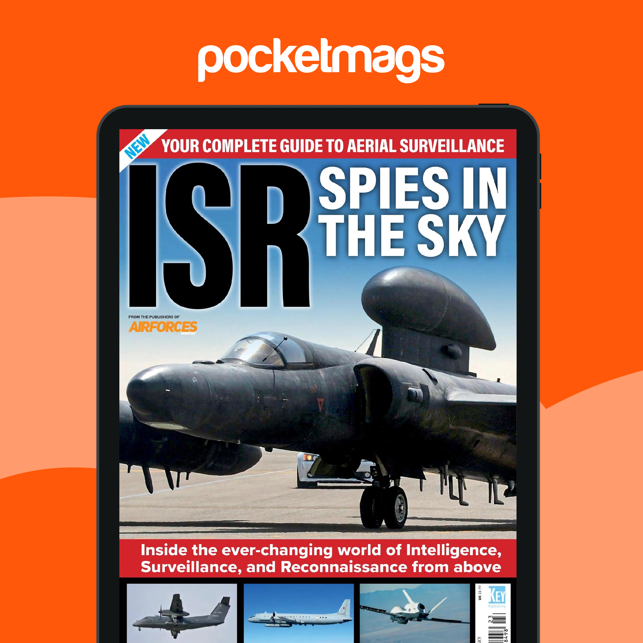 Combat Aircraft Journal Magazine - ISR - Spies in the Sky Edición especial