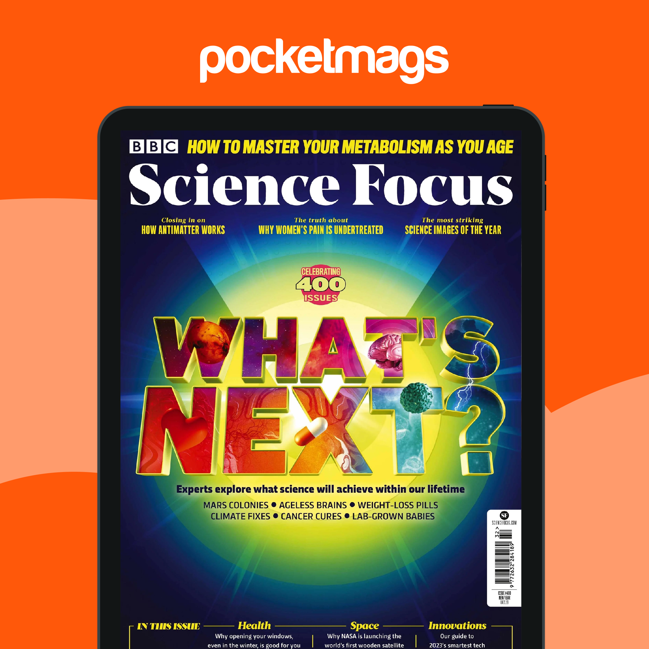 BBC Science Focus Magazine - New Year 2023 Back Issue