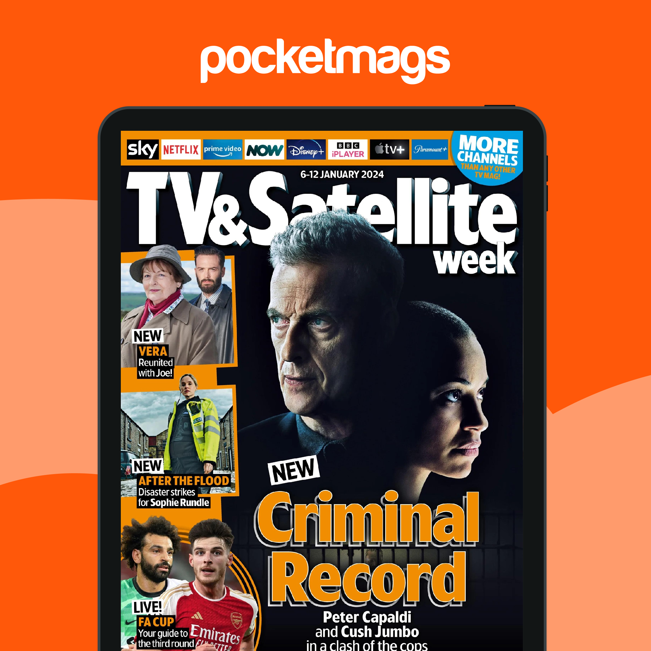 Tv Week Magazine TV & Satellite Week Magazine - 6 Jan 2024 Back Issue