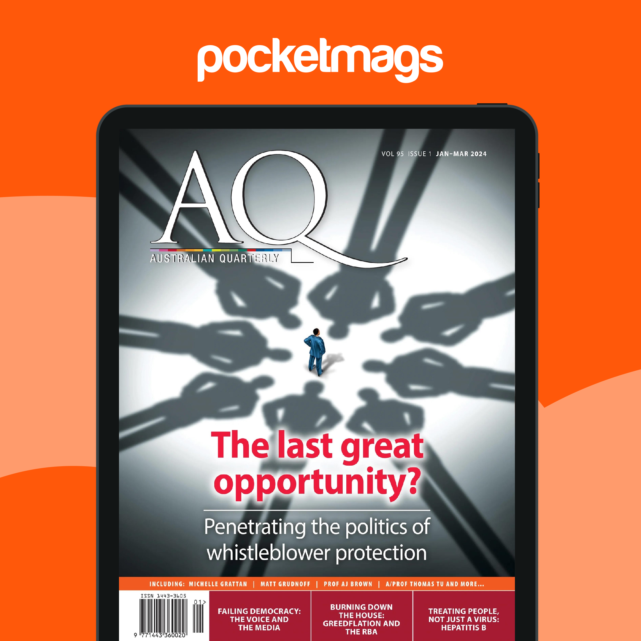 AQ: Australian Quarterly Magazine - AQ: Australian Quarterly 95.1 Back ...