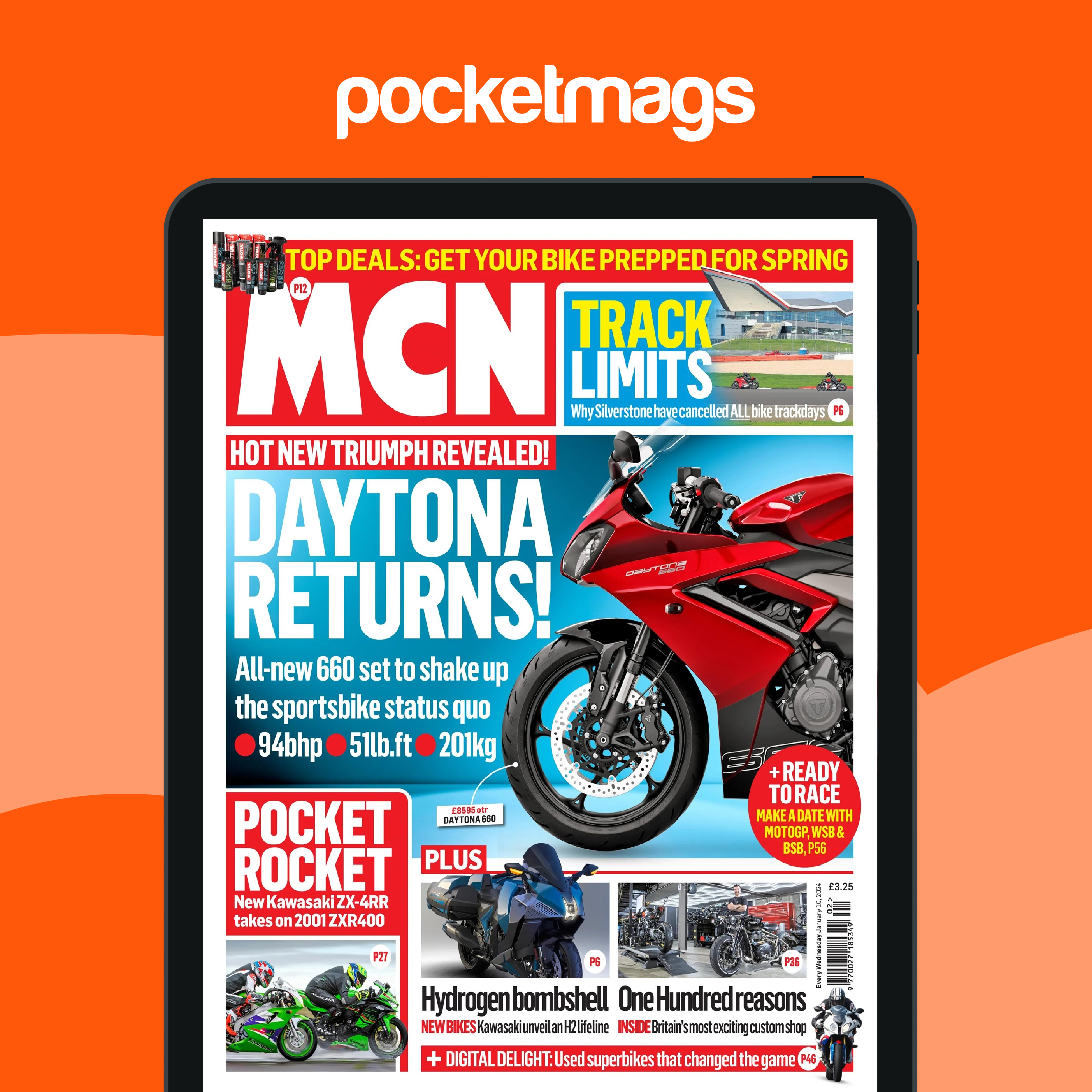 雑誌 MCN Magazine - 10-Jan-2024 Back Issue