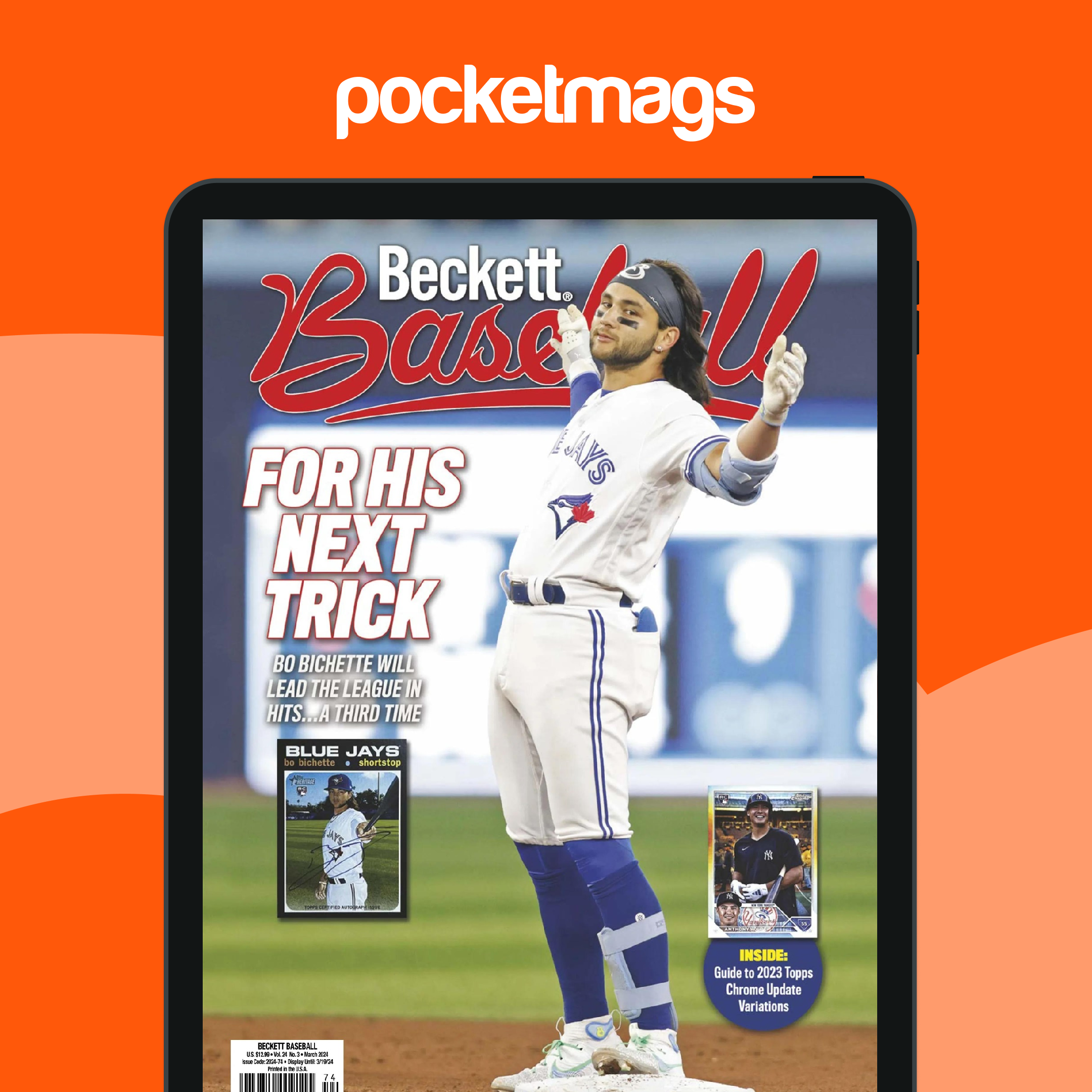 Beckett Baseball Magazine - 2024-74 (Baseball-Mar) Back Issue