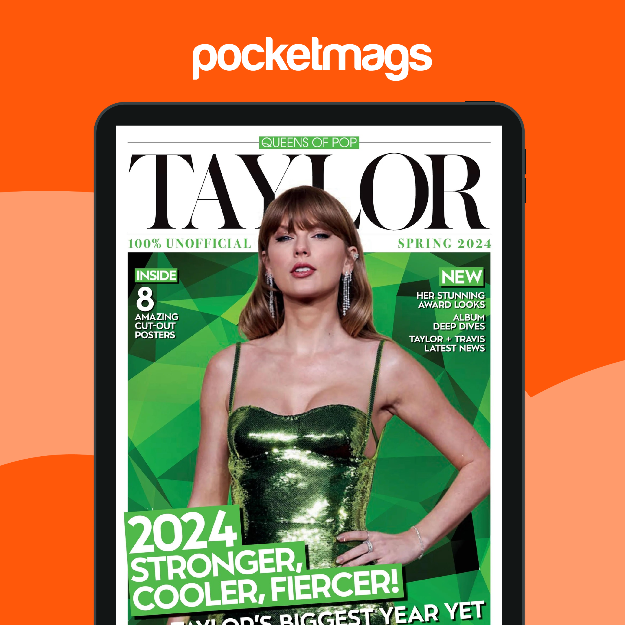 Kings & Queens of Pop Culture Magazine - Taylor Swift Spring