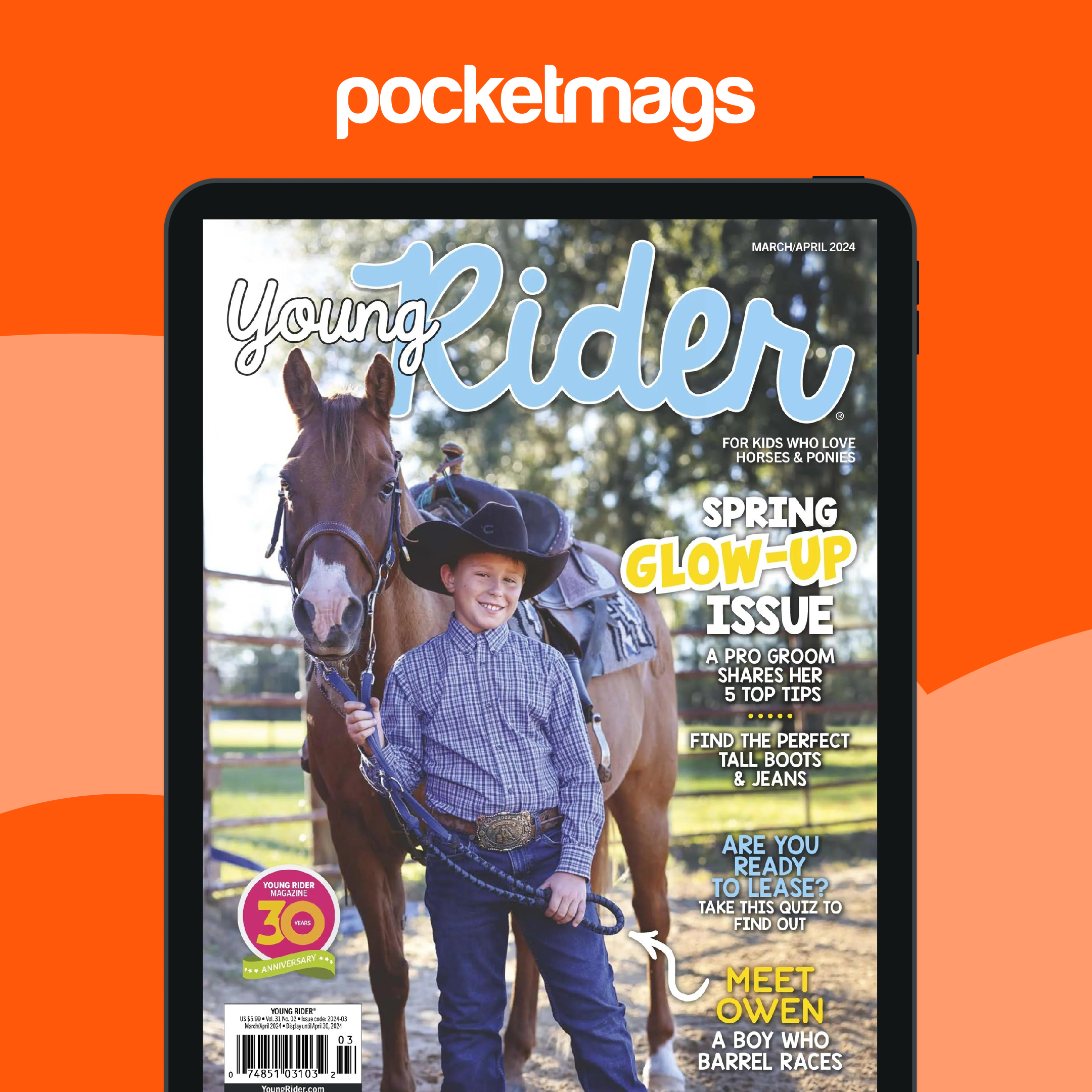 Young Rider Magazine - 2024-03 (Mar/Apr) Back Issue