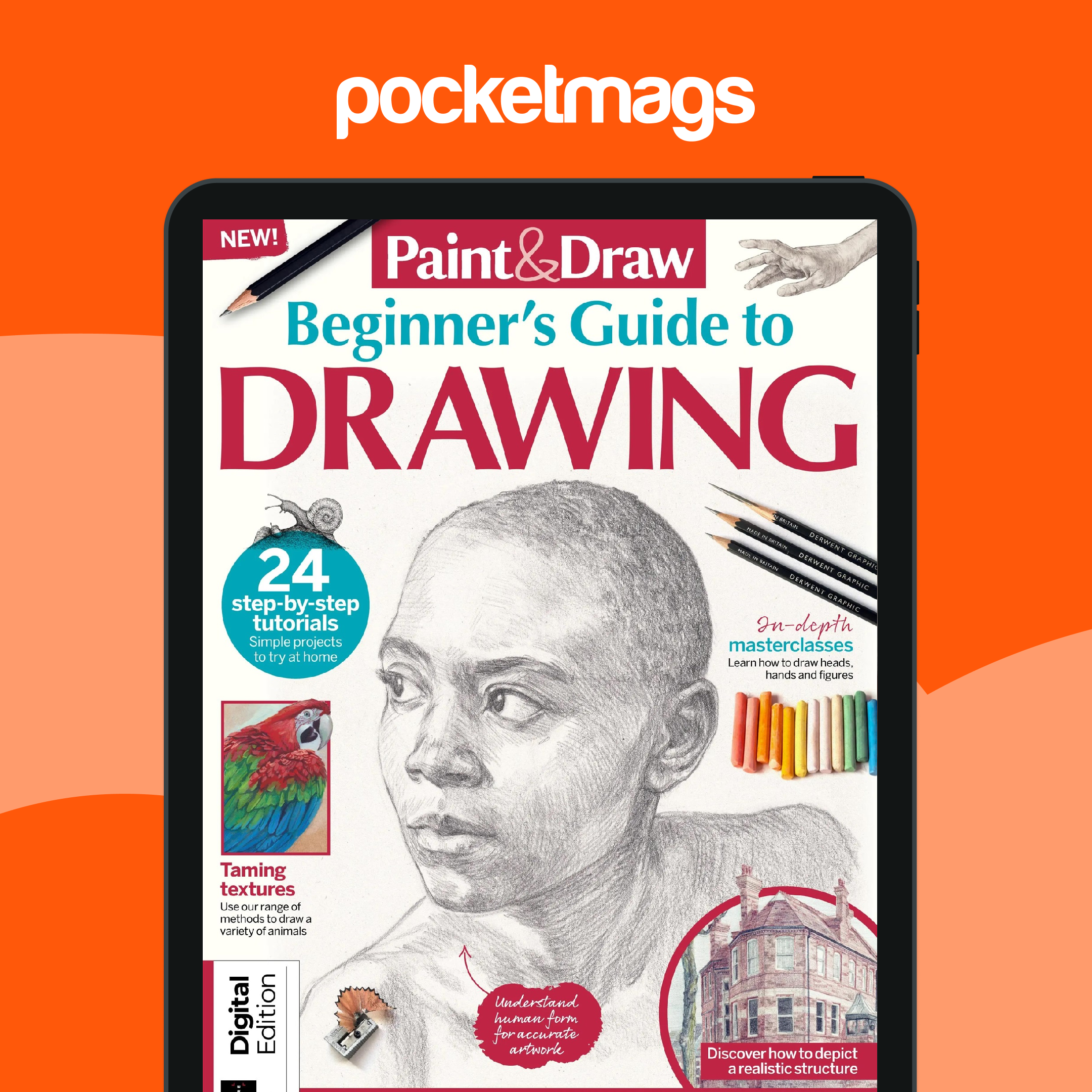 Creative Bookazine - Paint & Draw Beginner's Guide to Drawing Second ...