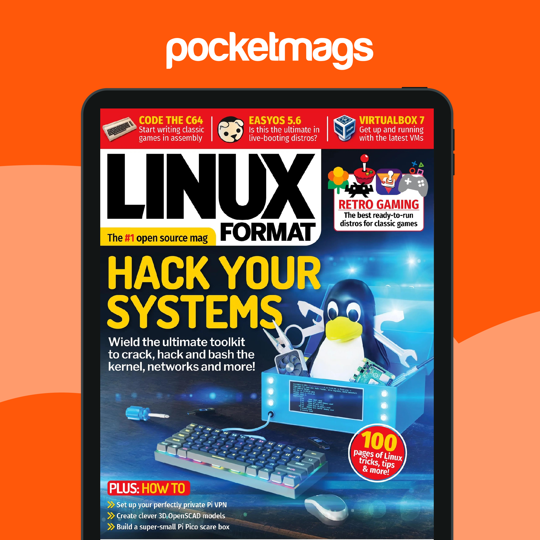 Linux Format Magazine - April 2024 Back Issue
