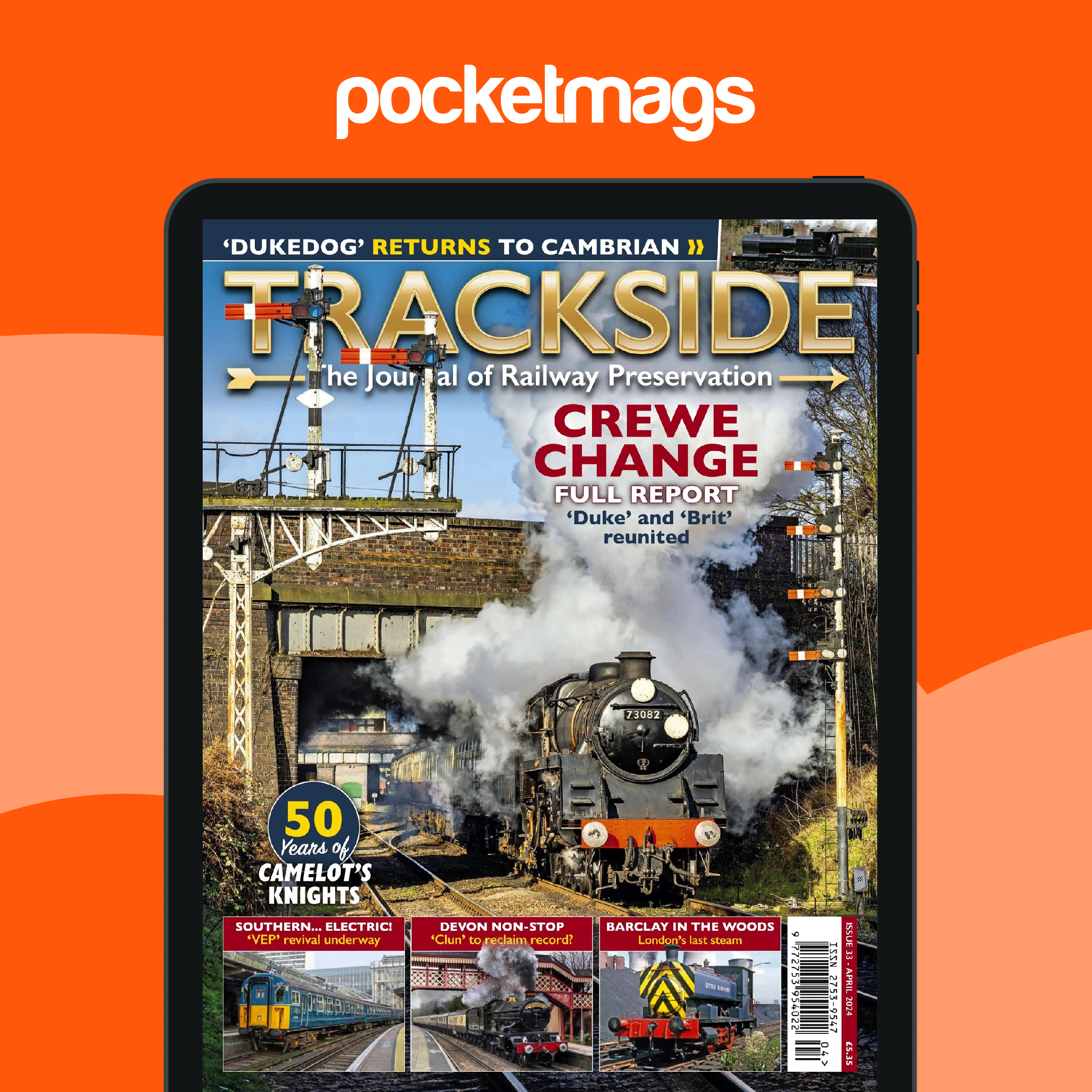 Trackside Magazine - April 2024 Back Issue
