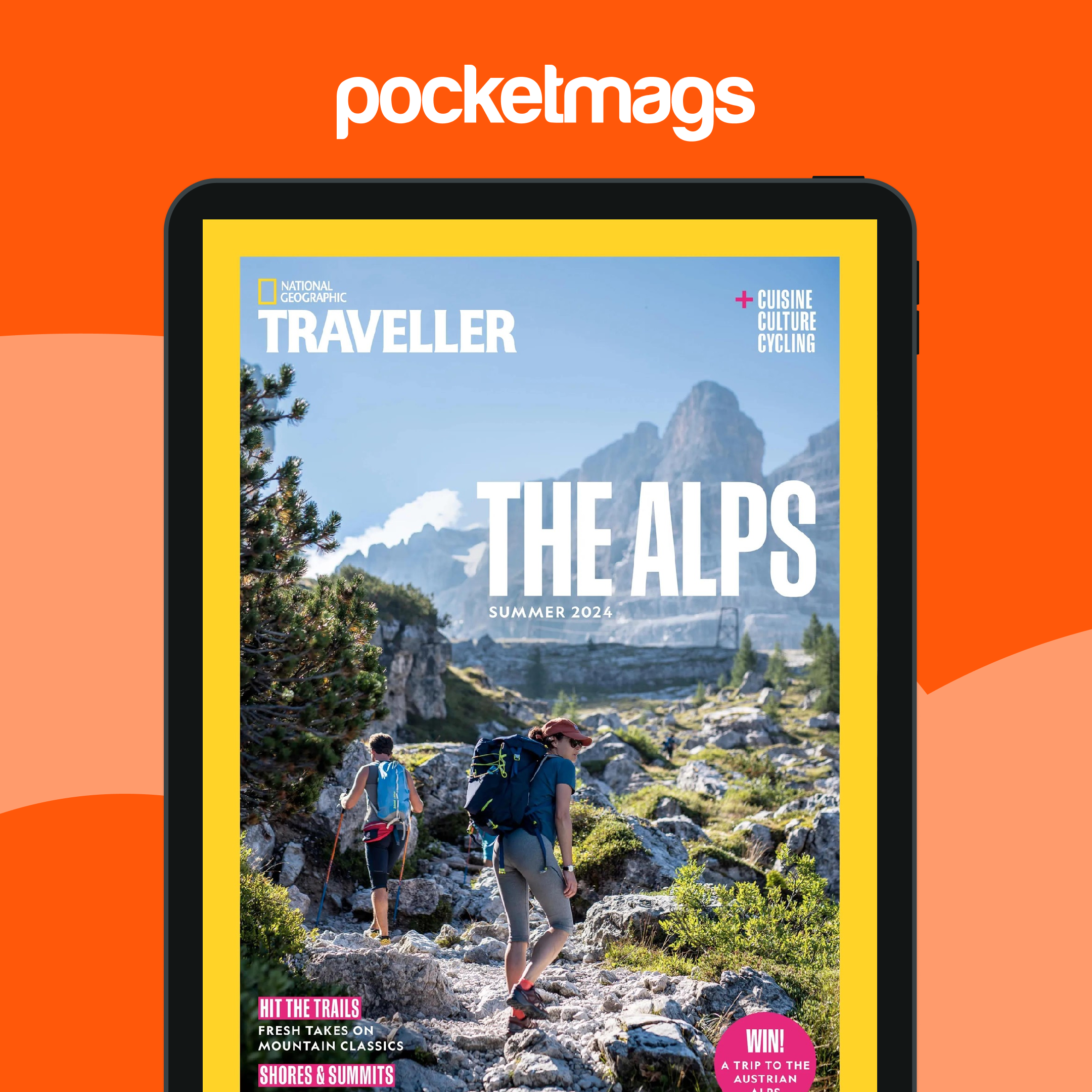 National Geographic Traveller UK Magazine - Alpine 2024 Edición especial