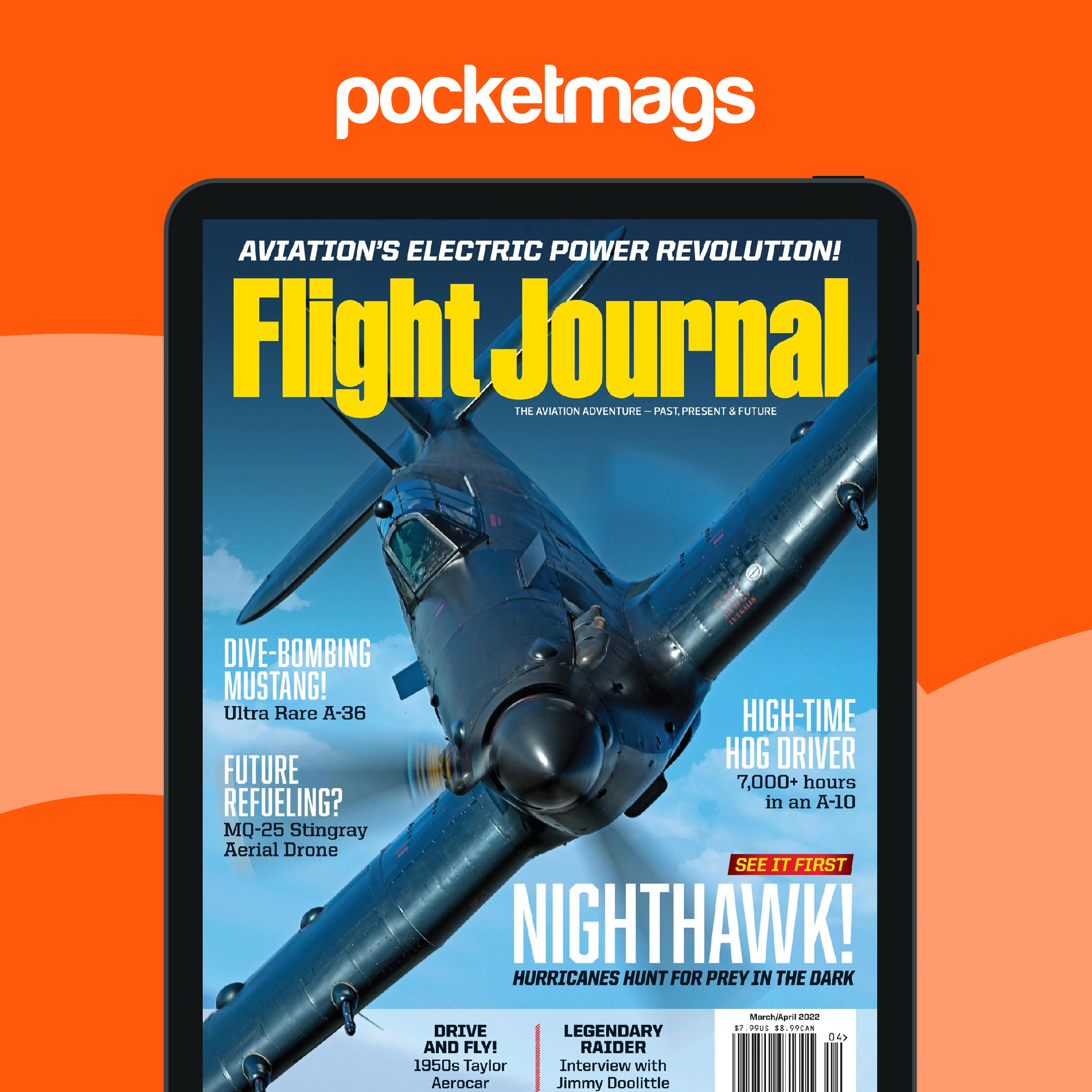 Small In Flight Magazines Flight Journal Magazine - March / April 2022 Back Issue