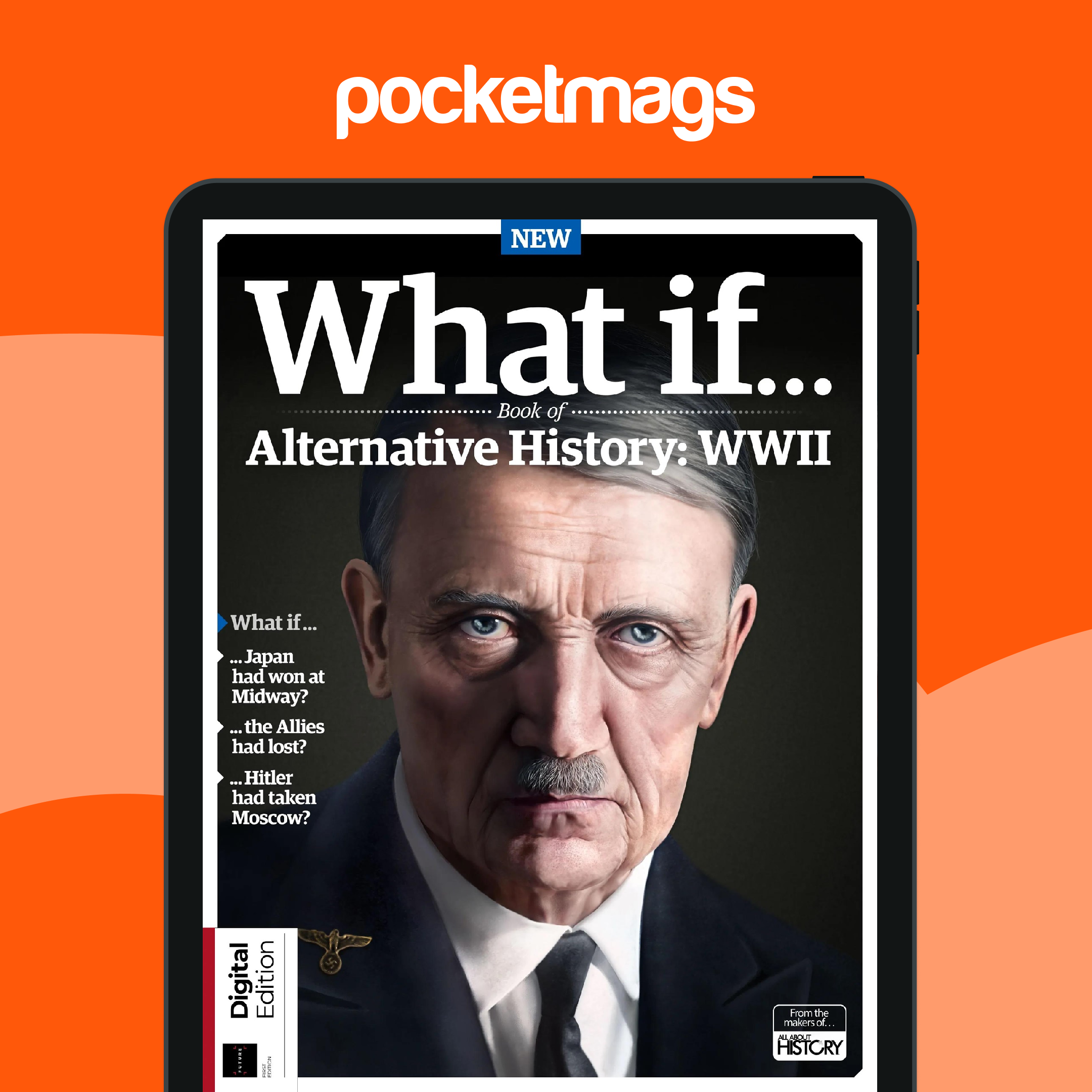 About History Bookazine What If? History WW2 First Edition Back Issue