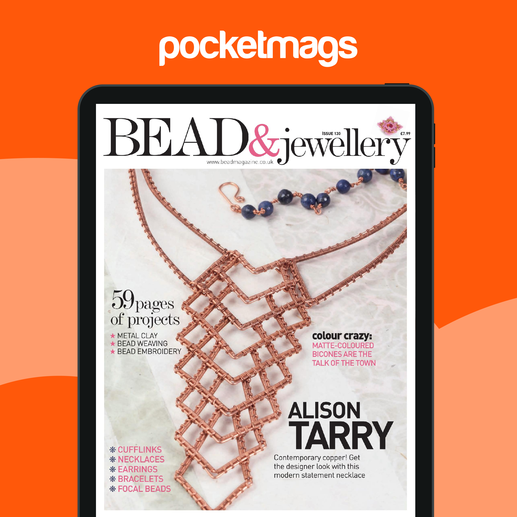 Bead & Jewellery Magazine - Issue 130 Back Issue