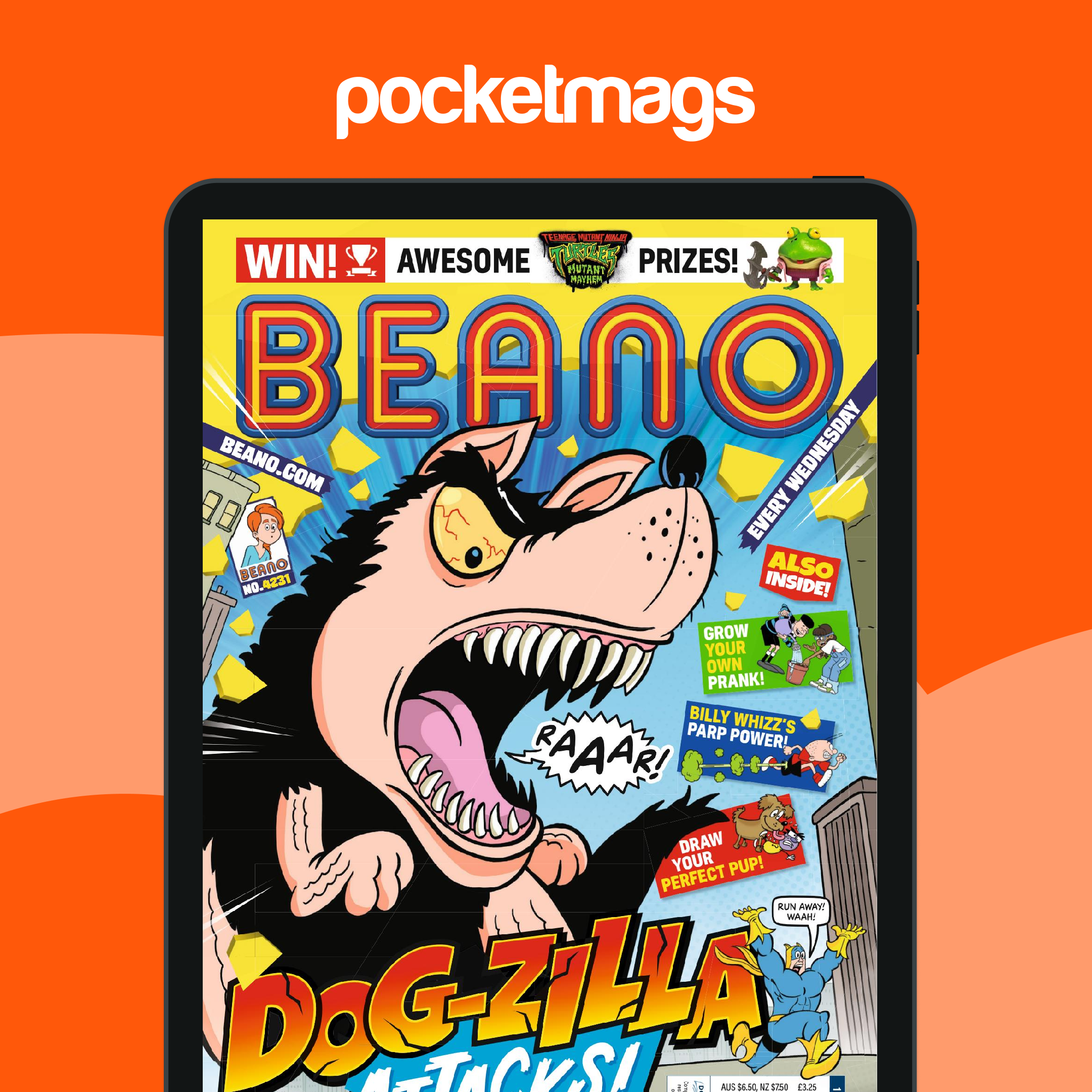 Beano Magazine - 13-Apr Back Issue