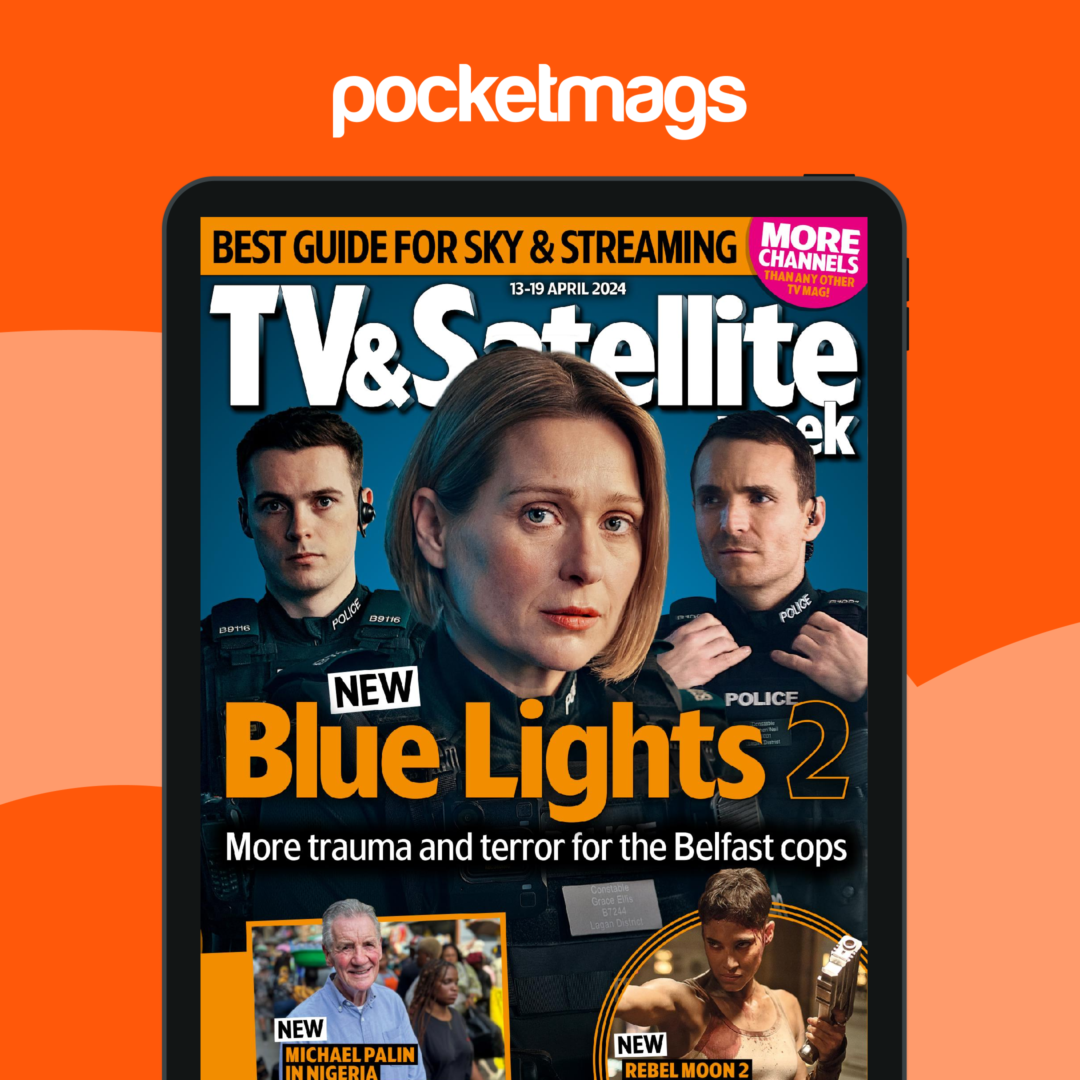 Tv Week Magazine TV & Satellite Week Magazine - 13 Apr 2024 Back Issue