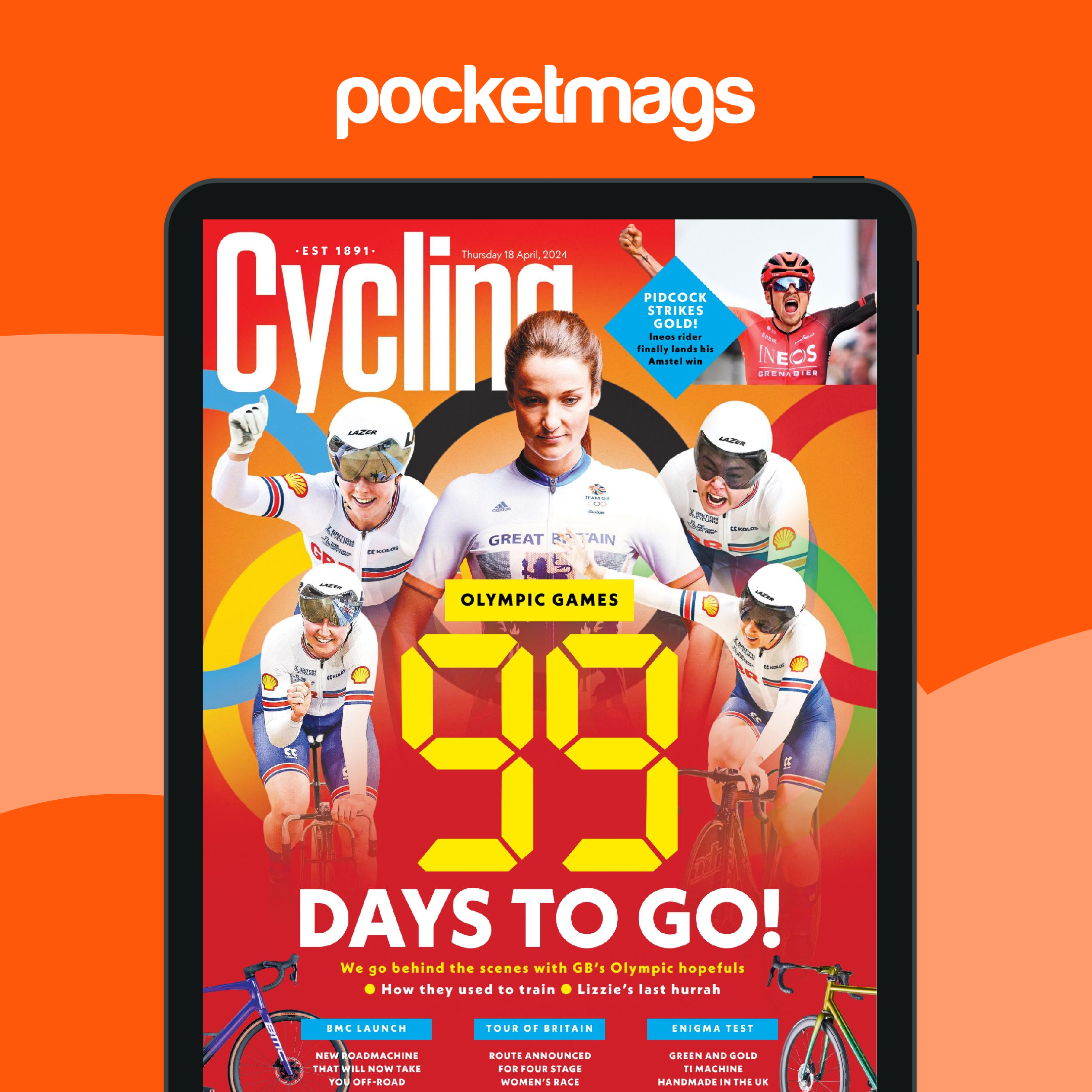 Cycling Weekly Magazine 18 Apr 2024 Back Issue