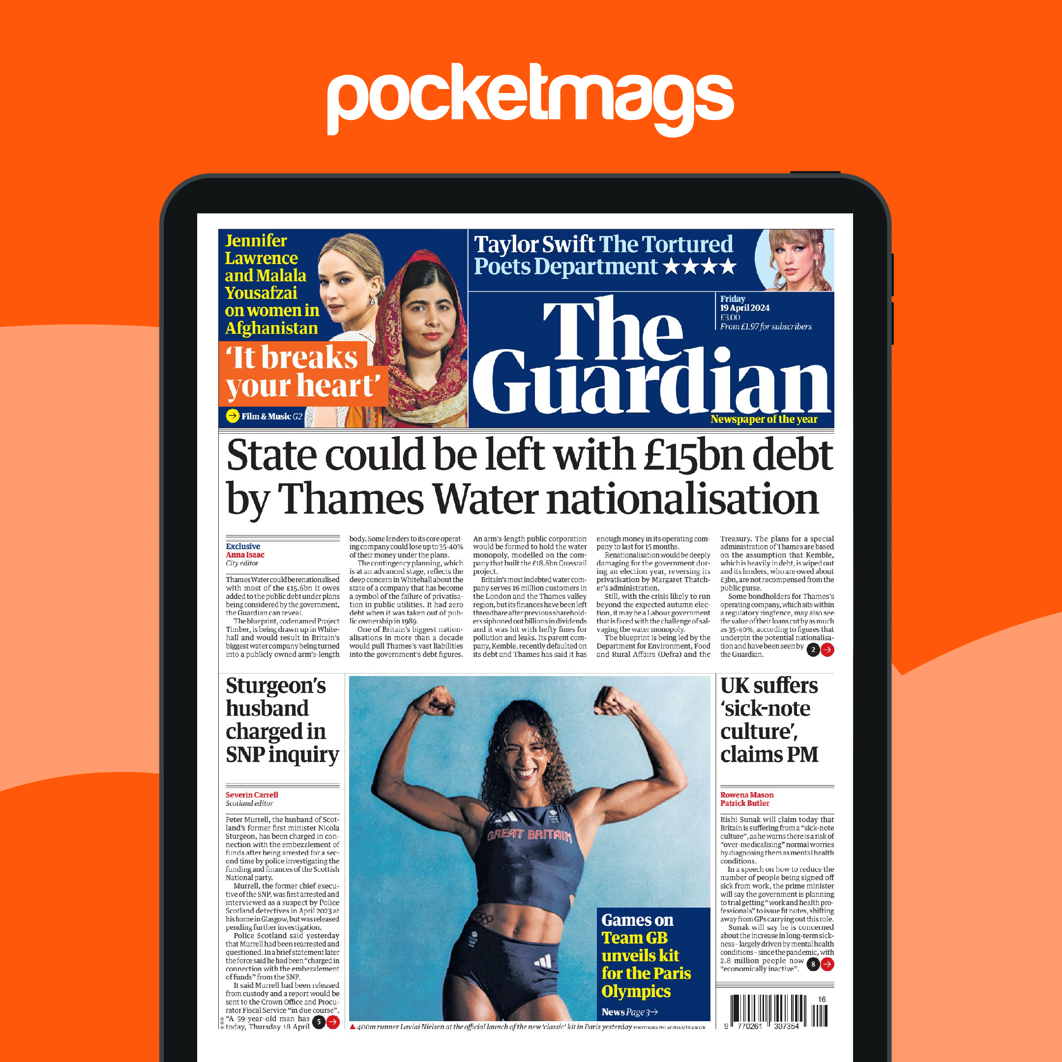 The Guardian Newspaper - Friday, April 19, 2024 Back Issue