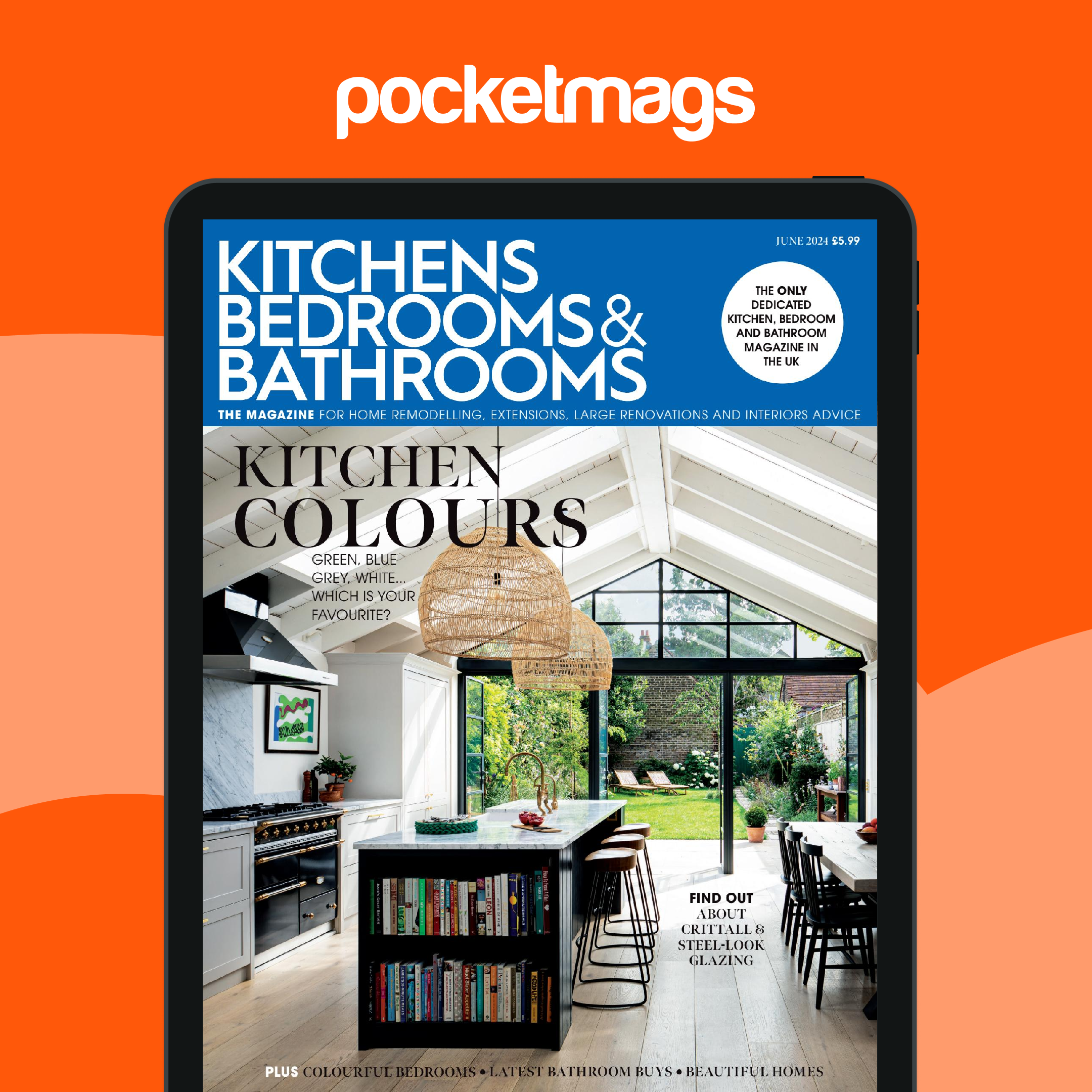 Kitchens Bedrooms & Bathrooms magazine - June 2024 Back Issue