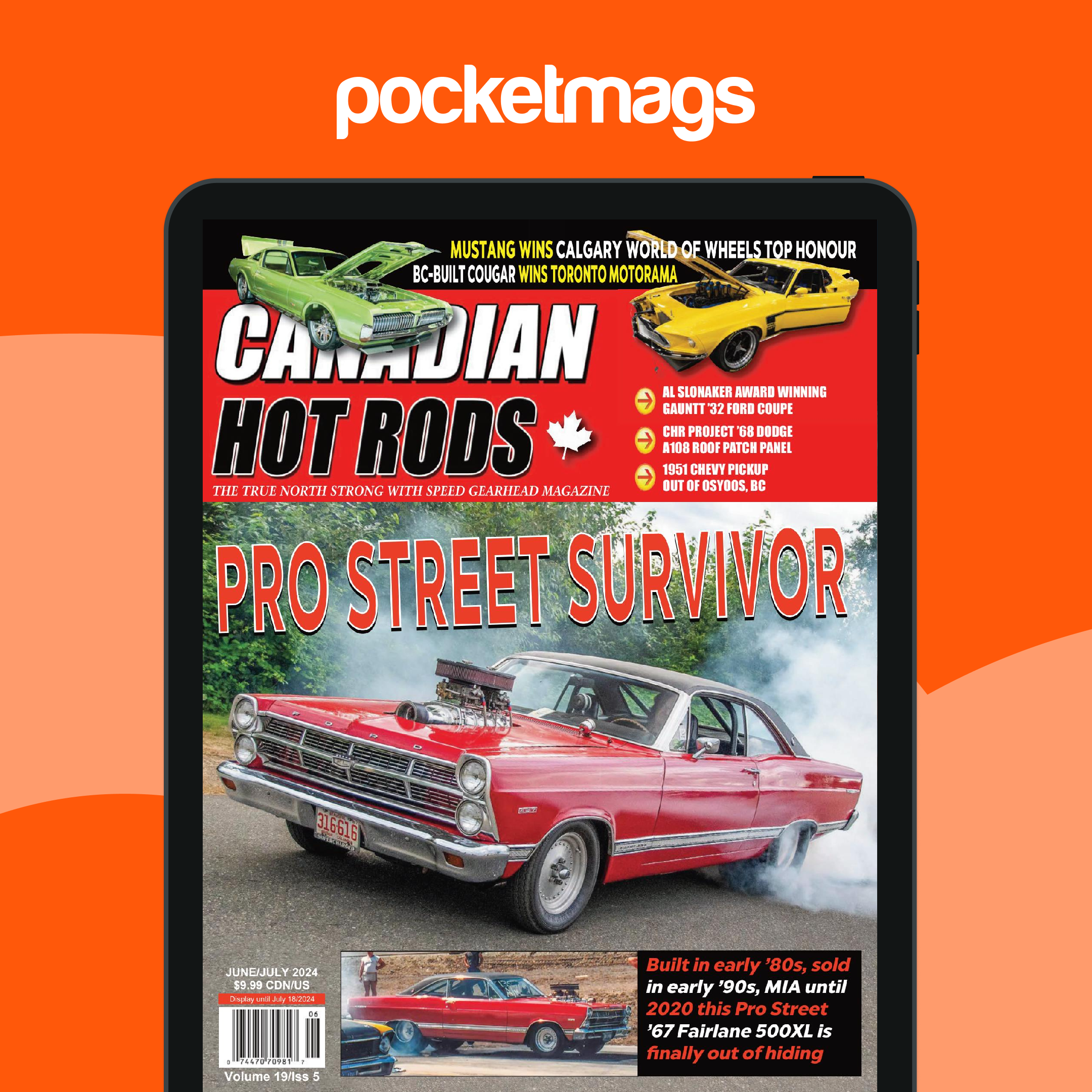 Canadian Hot Rods Magazine - JUNE/JULY 2024 Back Issue