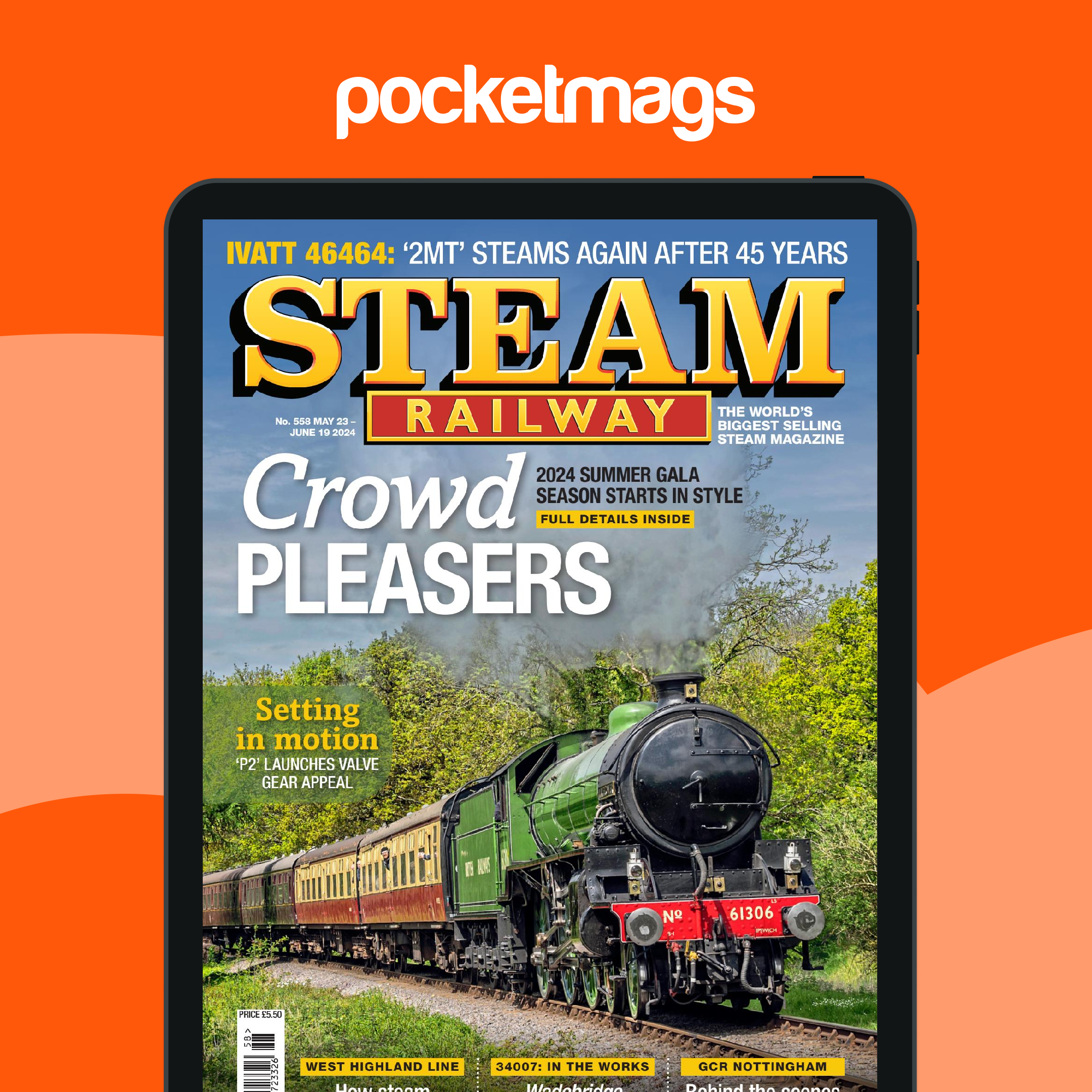 Steam Railway Magazine - 558 Back Issue