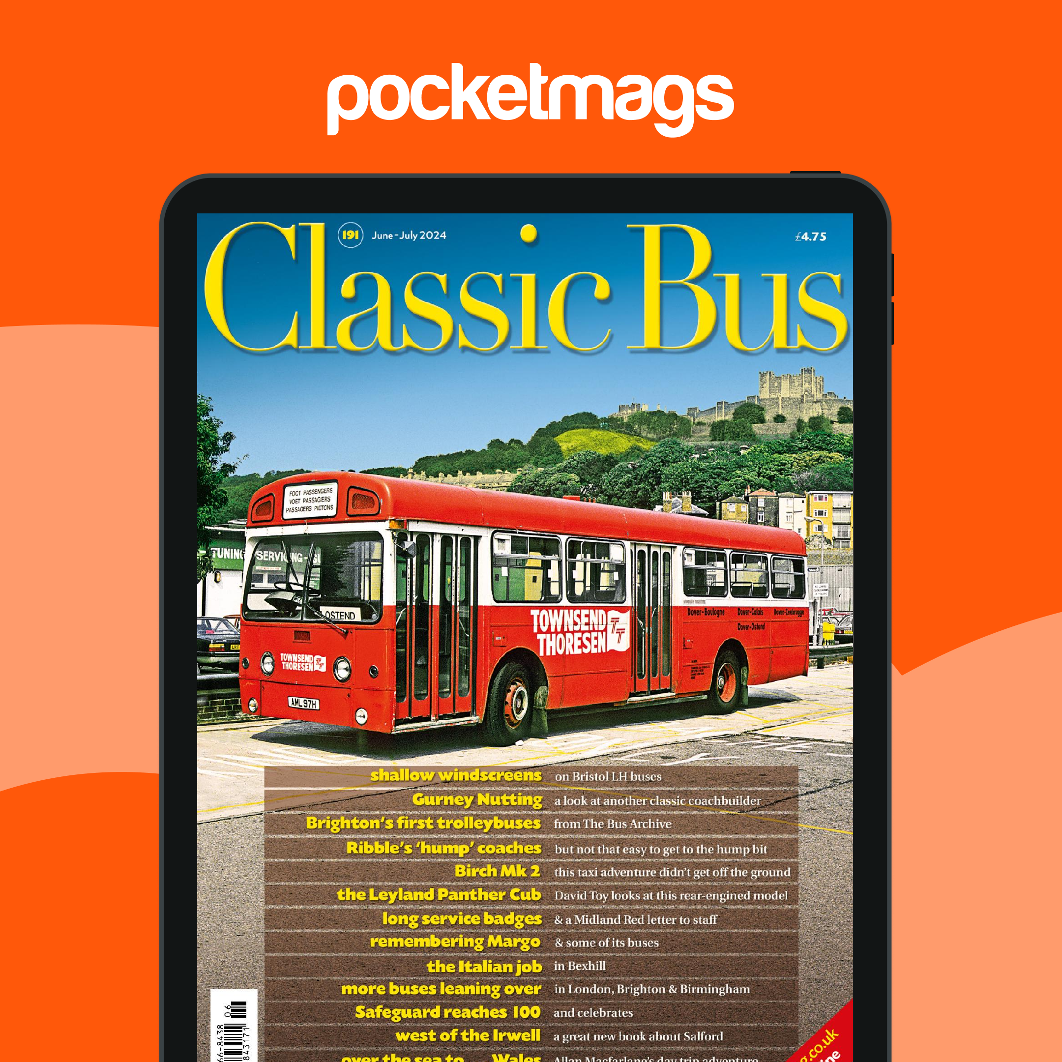 Classic Bus Magazine - Jun/Jul 2024 (191) Back Issue