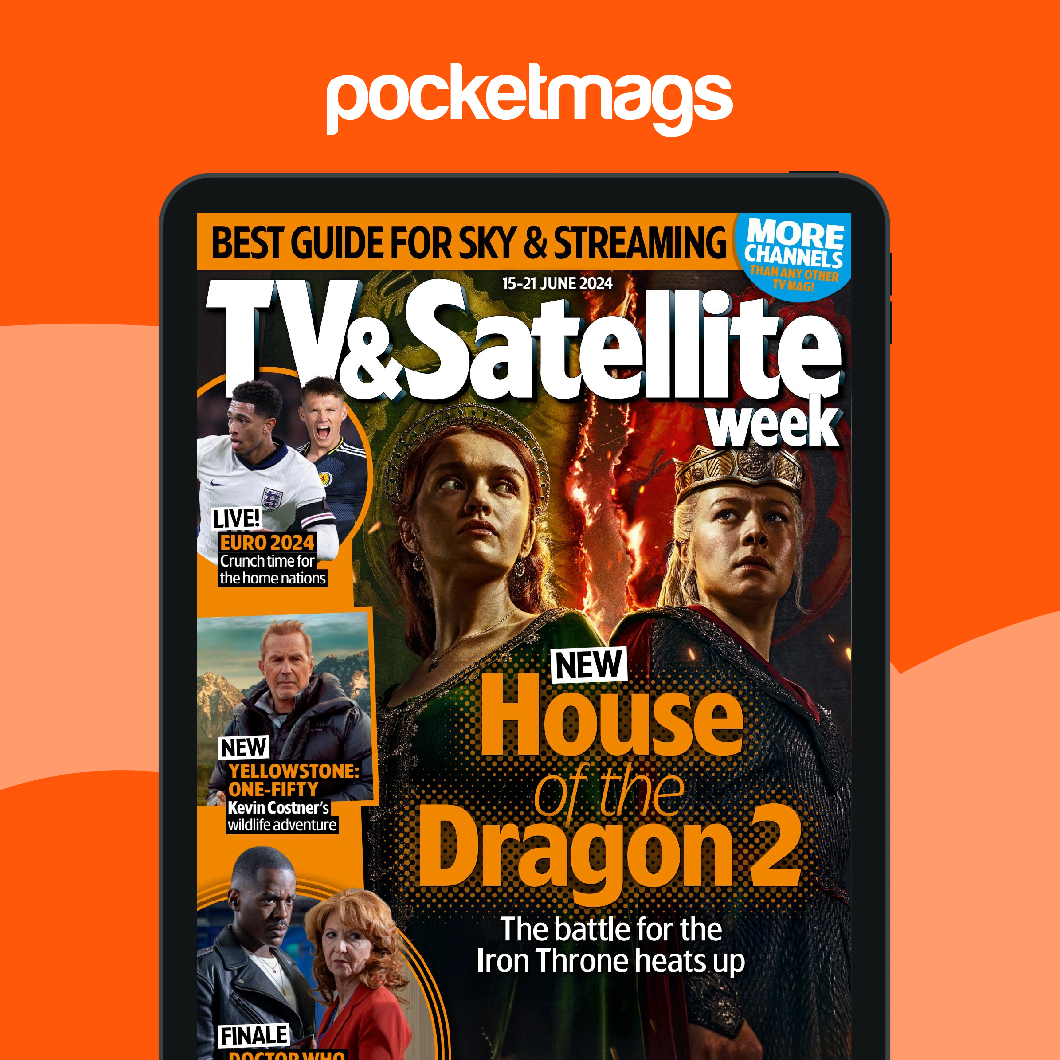 Tv Week Magazine TV & Satellite Week Magazine - 15 Jun 2024 Back Issue