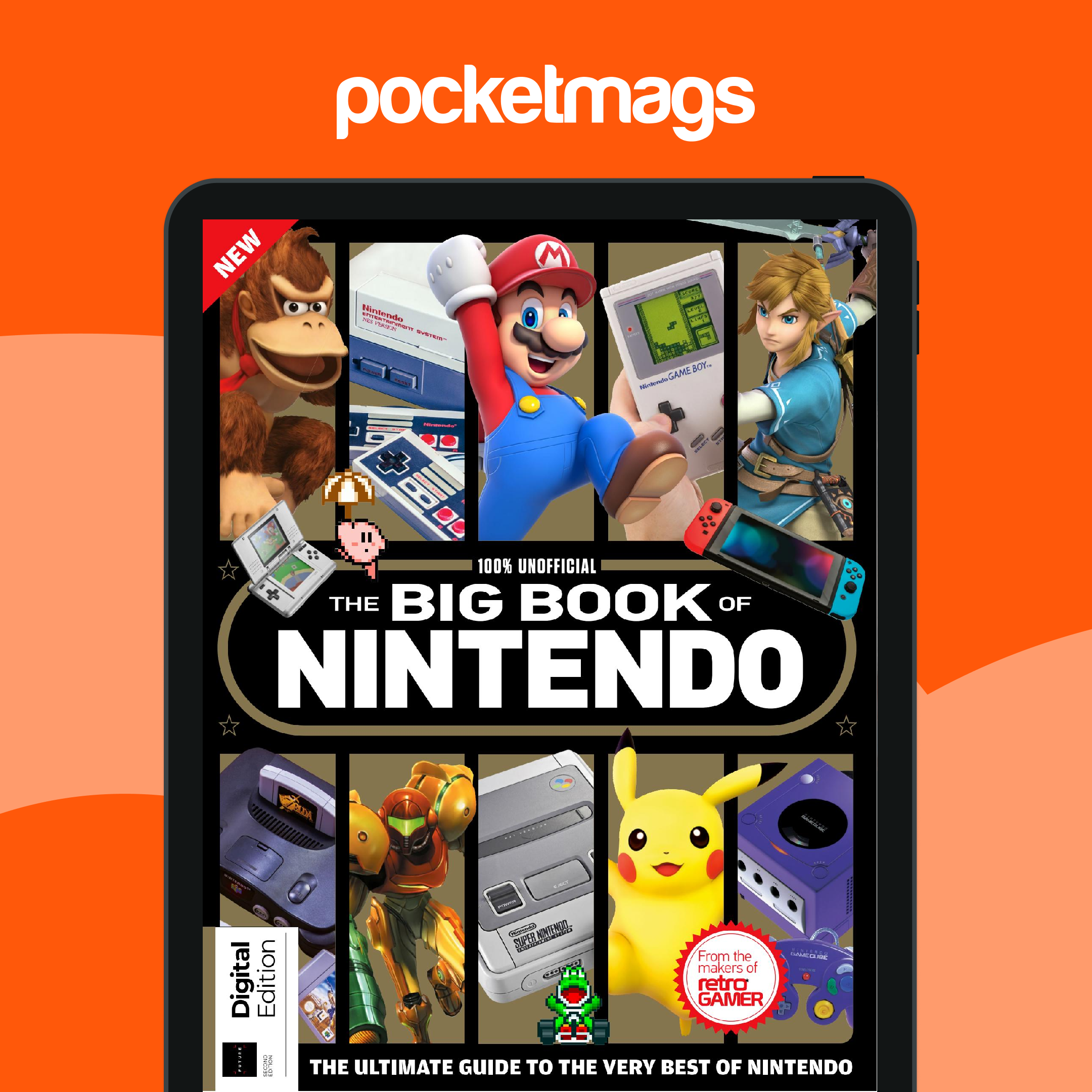 Nintendo Cookbook Gaming Bookazine - The Big Book of Nintendo 2nd Edition Edição anterior