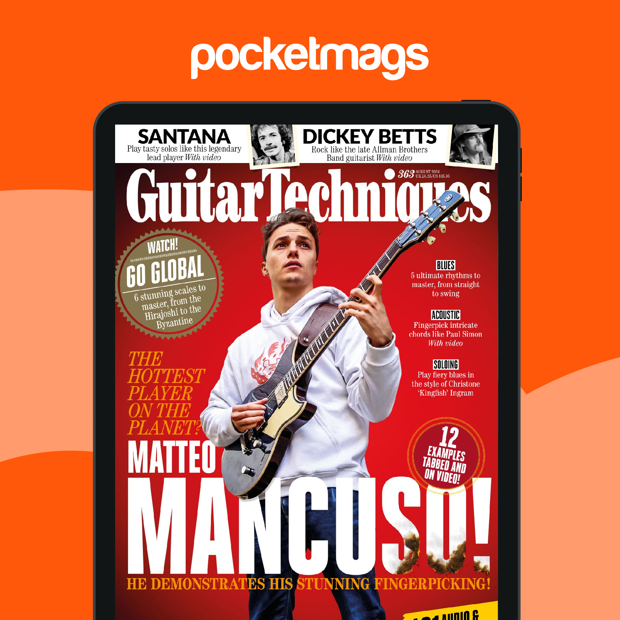 Guitar Techniques Magazine - August 2024 Back Issue