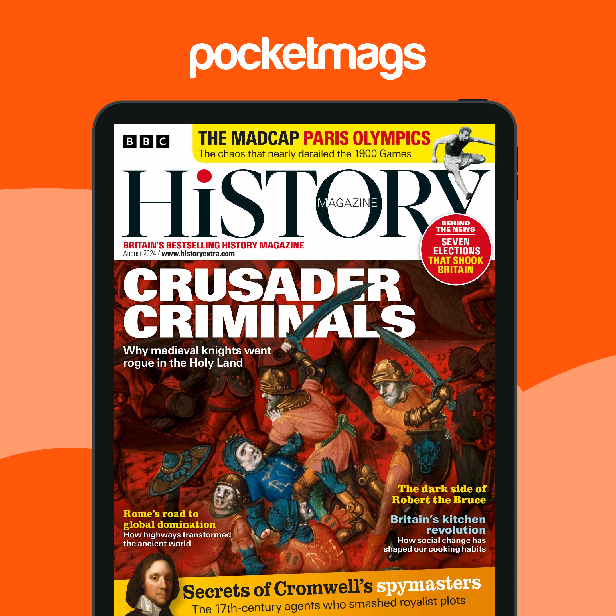 BBC History Magazine Subscriptions and August 2024 Issue