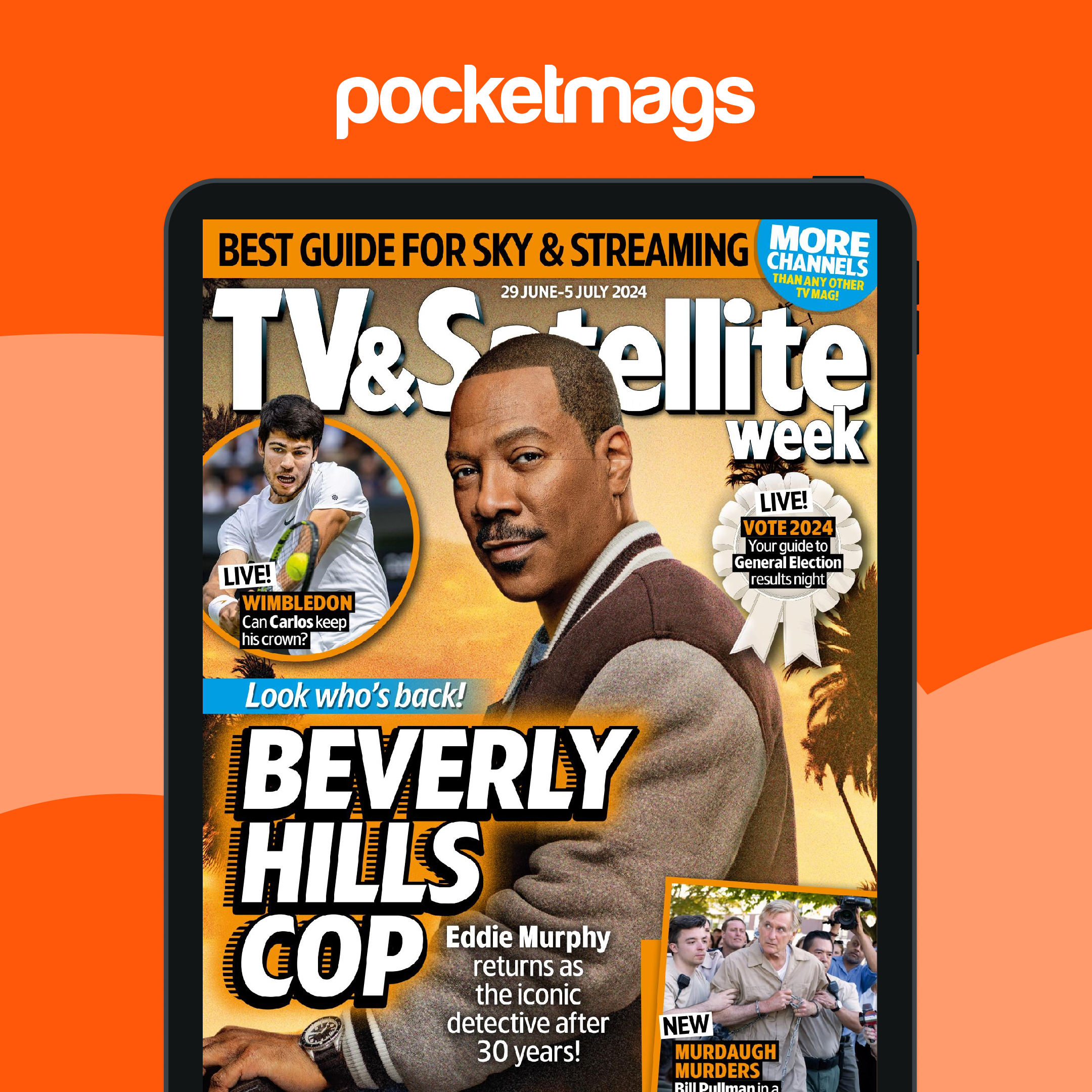 Tv Week Magazine TV & Satellite Week Magazine - 29 Jun 2024 Back Issue