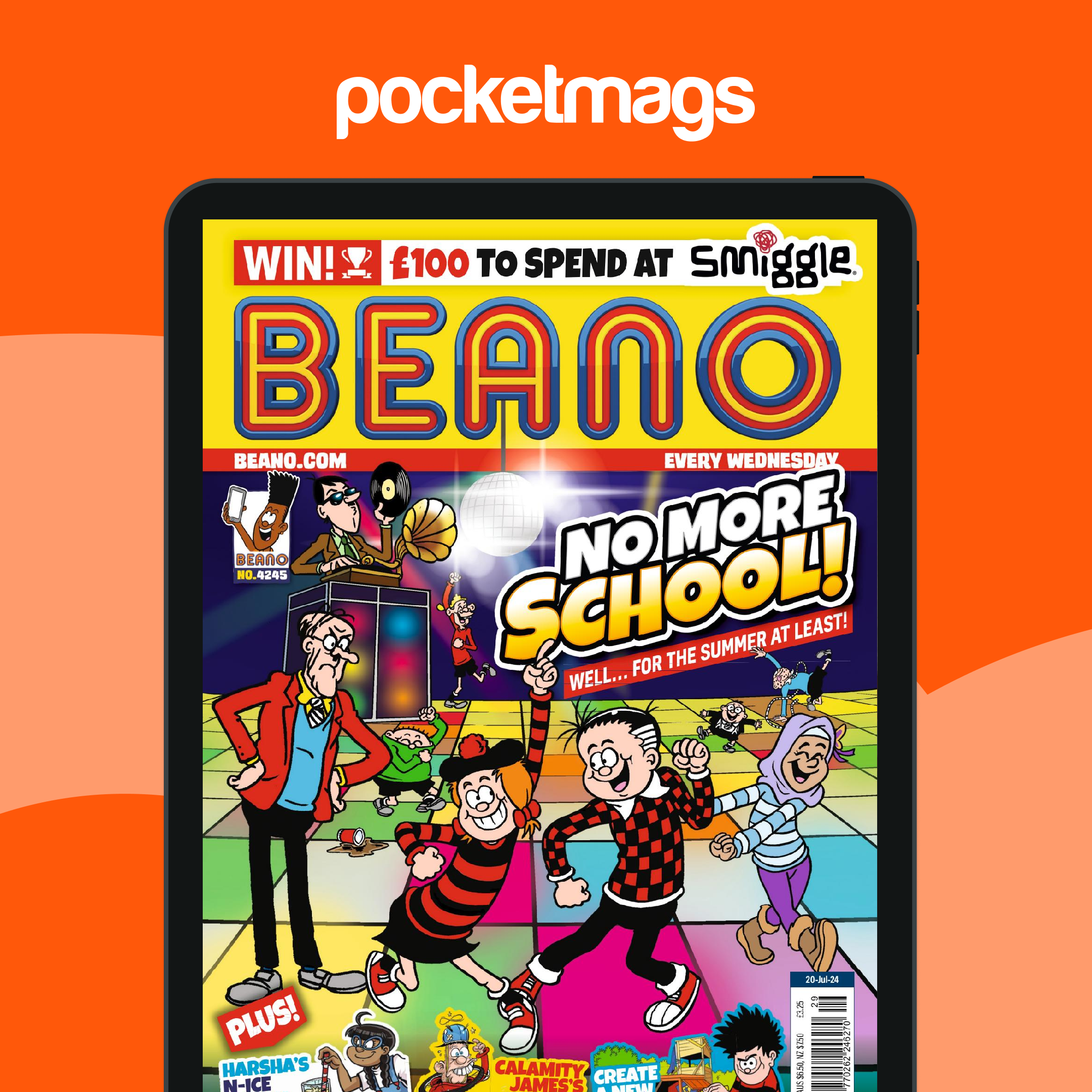 Beano Magazine - 20-Jul Back Issue