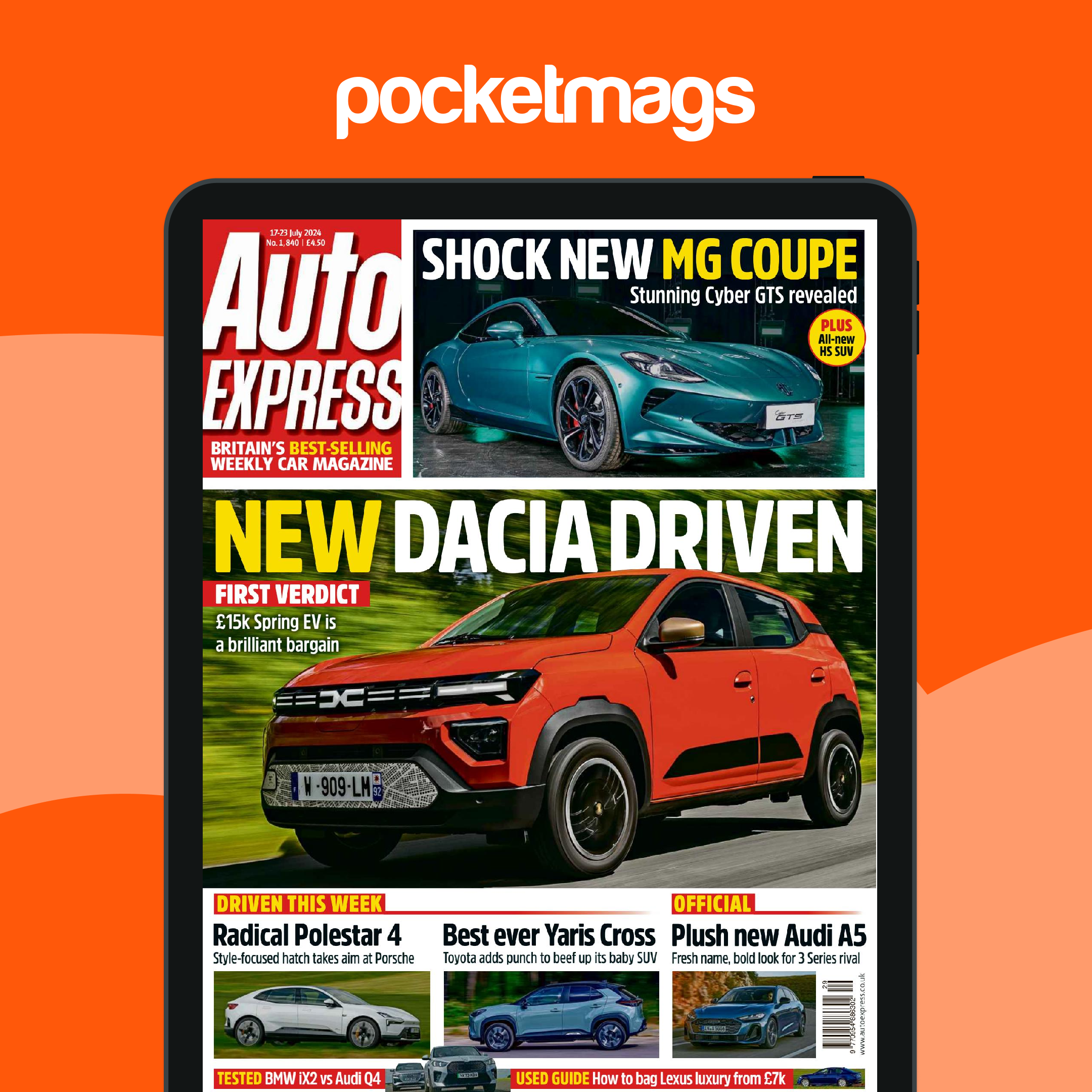 Auto Express Magazine - 18/7/2024 Back Issue