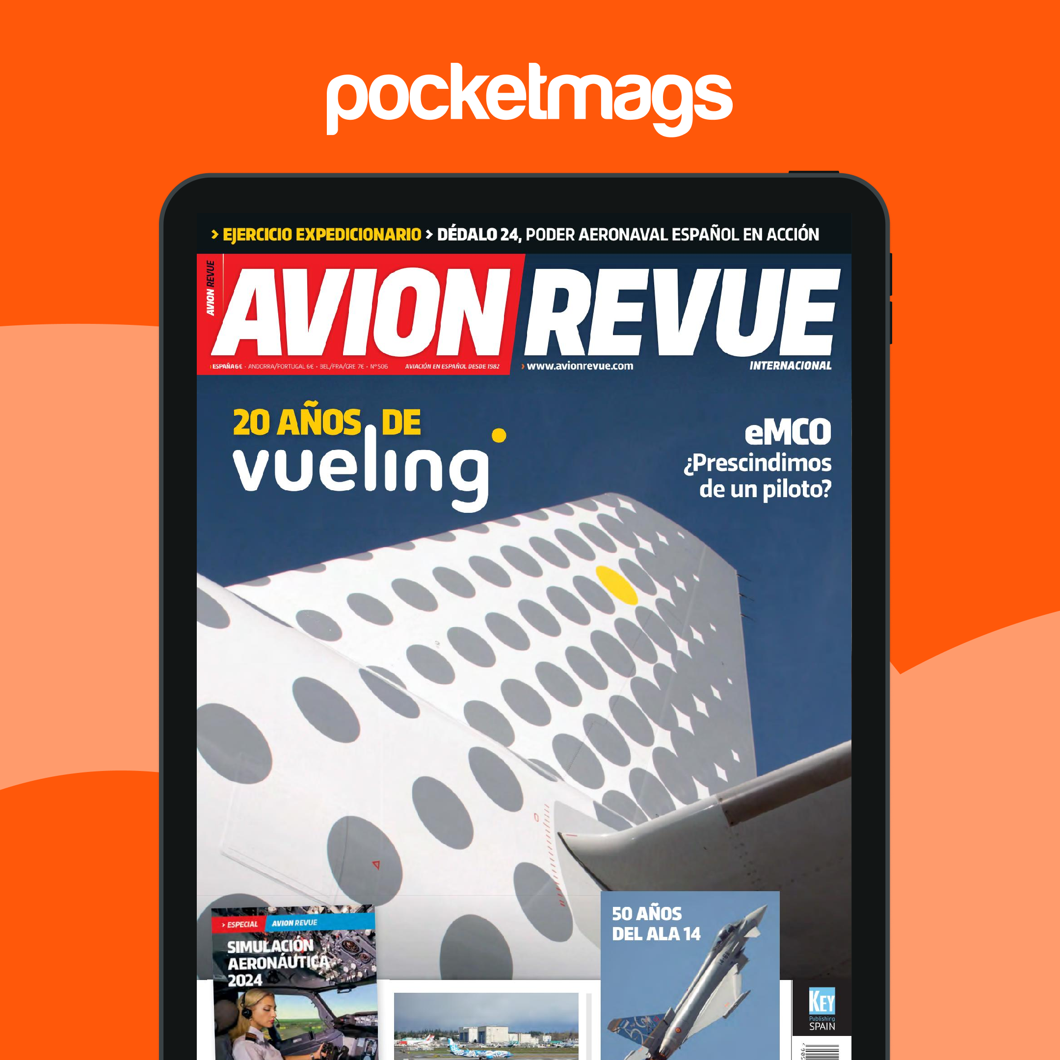 Avion Revue Internacional Magazine - Número 506 Back Issue