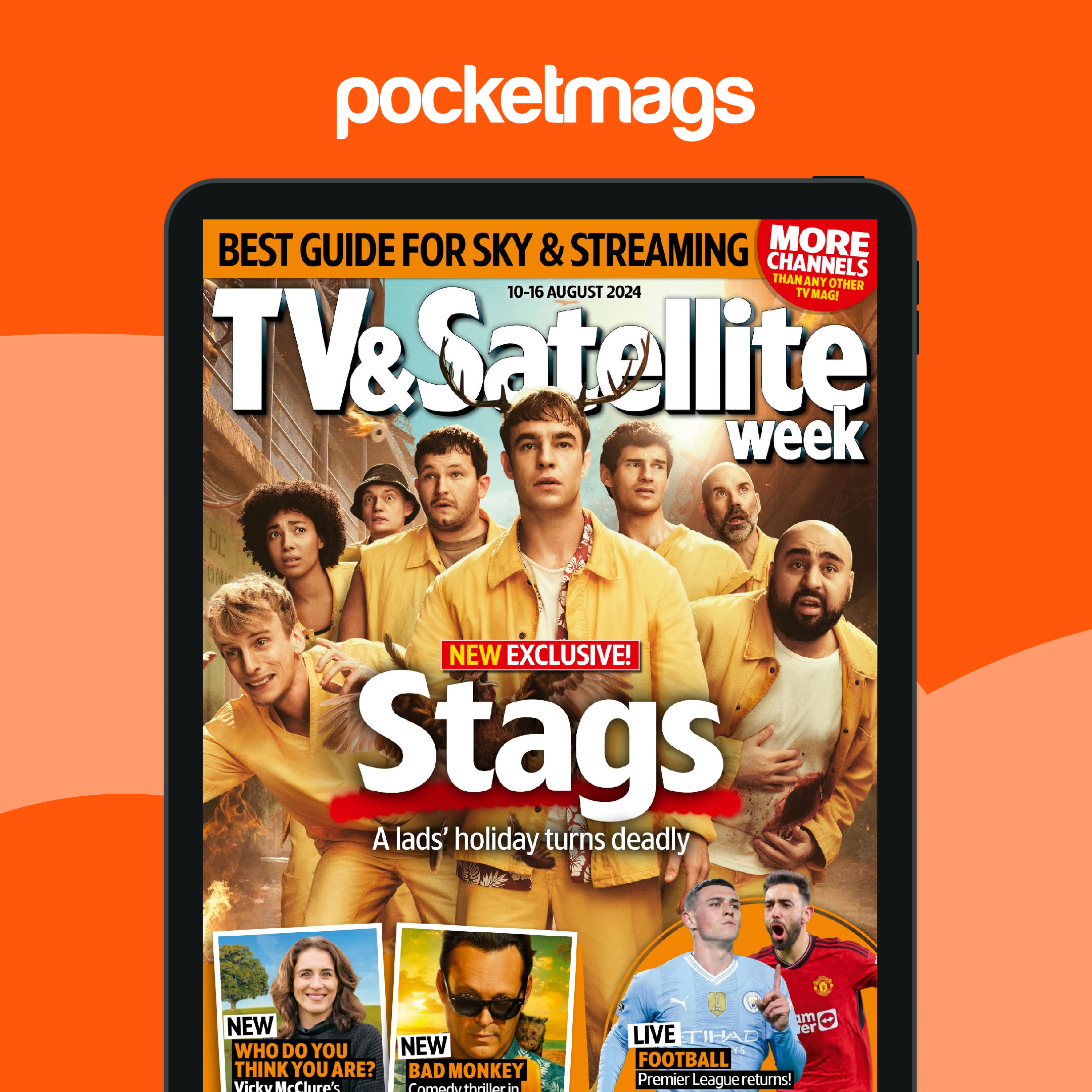 Tv Week Magazine TV & Satellite Week Magazine - 10 Aug 2024 Back Issue
