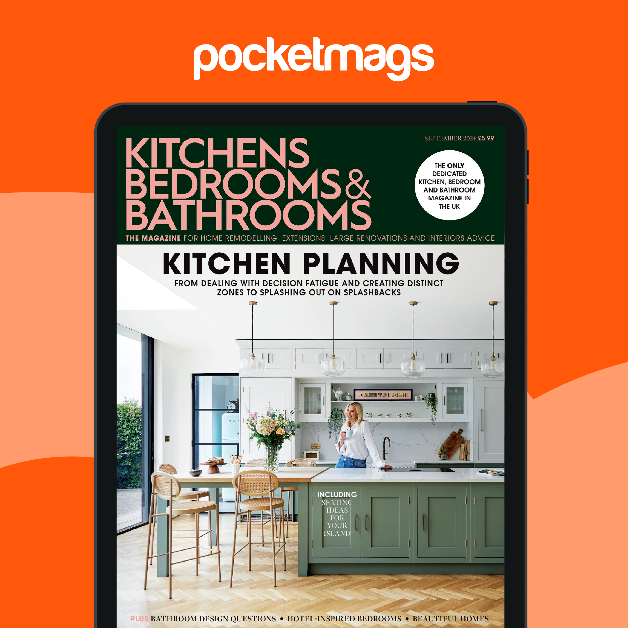 Kitchens Bedrooms & Bathrooms magazine - Sept 2024 Back Issue
